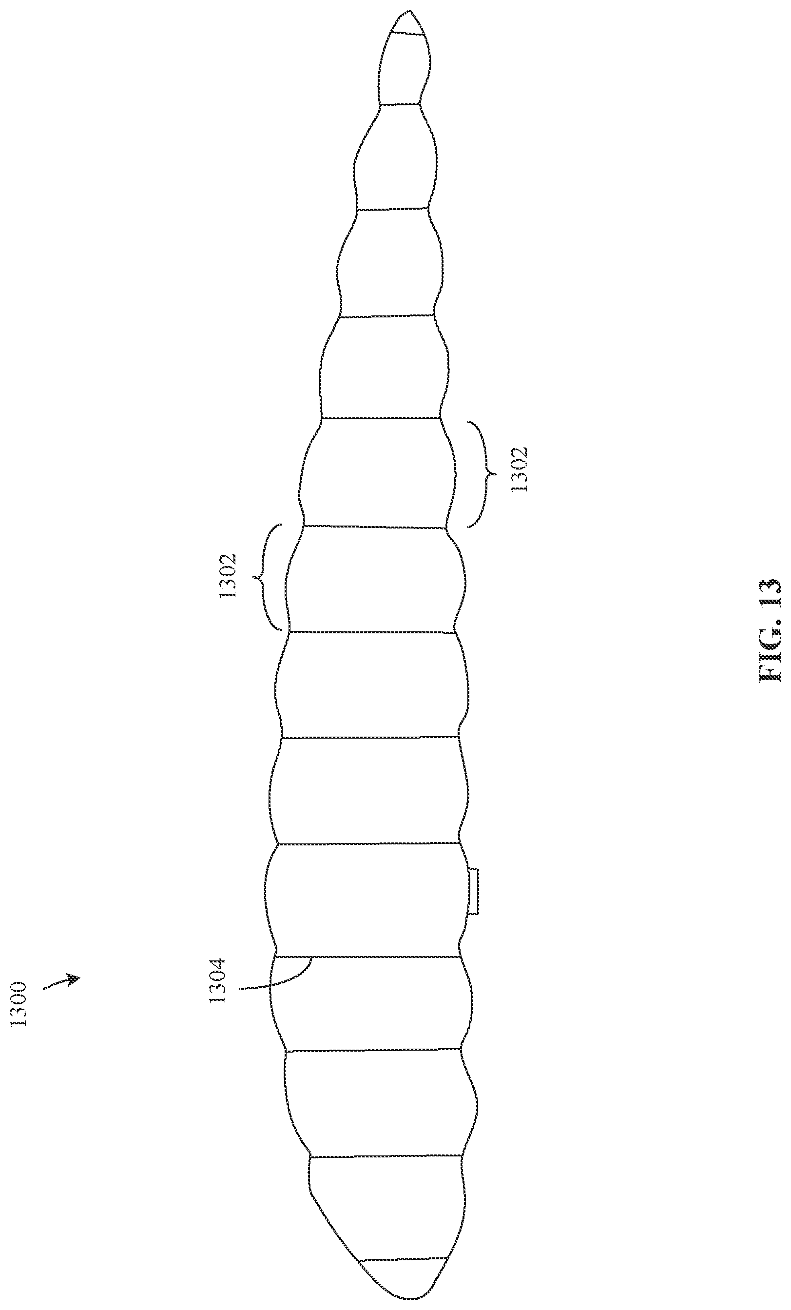 Patent US11780556 Figure 11 – Methods and apparatus for space-efficient aircraft deployment