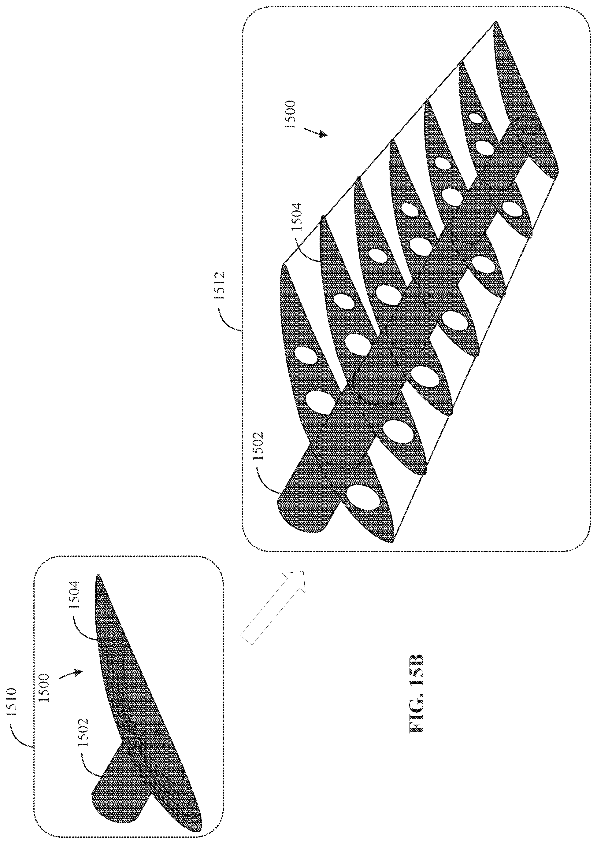 Patent US11780556 Figure 13 – Methods and apparatus for space-efficient aircraft deployment
