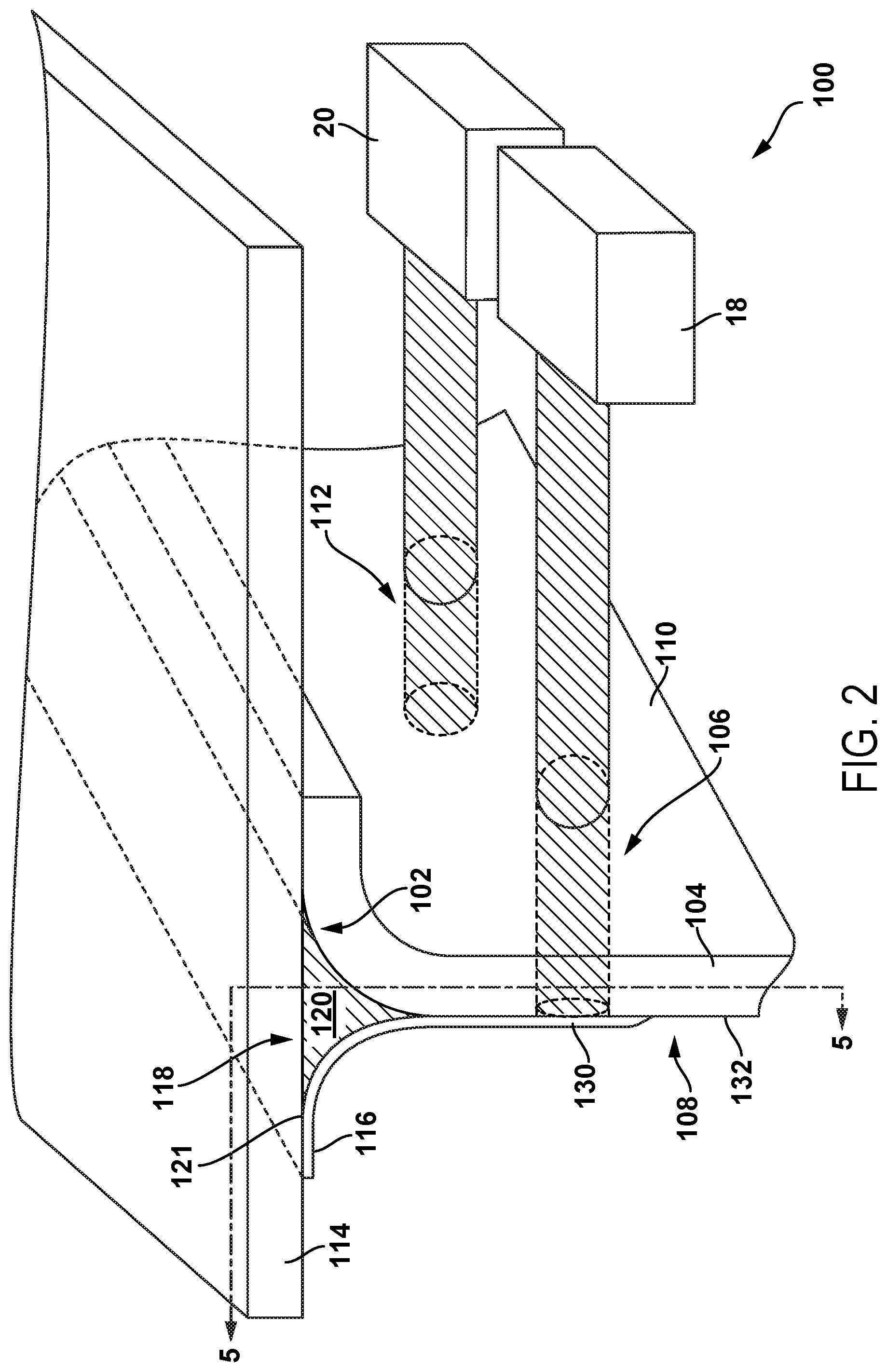 Patent US11780557 Figure 3 – System and method for forming a seal between structural components