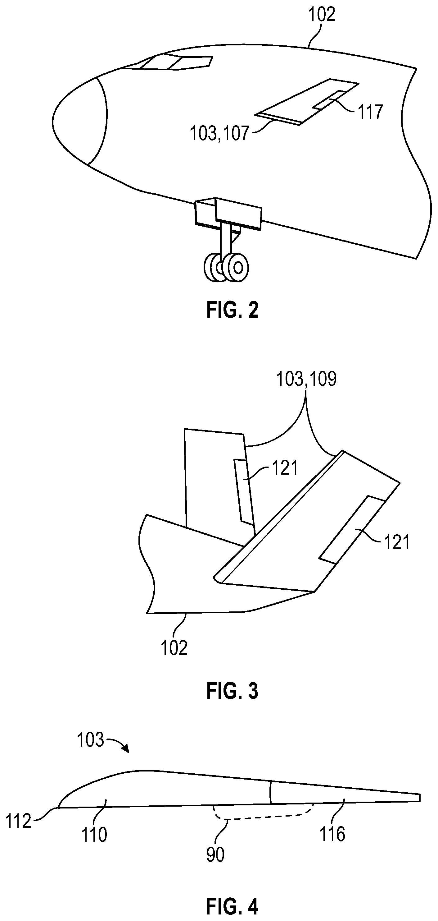 Patent US11780559 Figure 2 – Translating flight control surface for aircraft