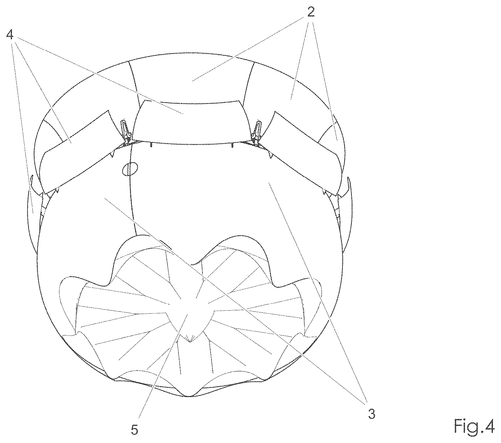 Patent US11780560 Figure 4 – Adaptive ducted fan propulsion system