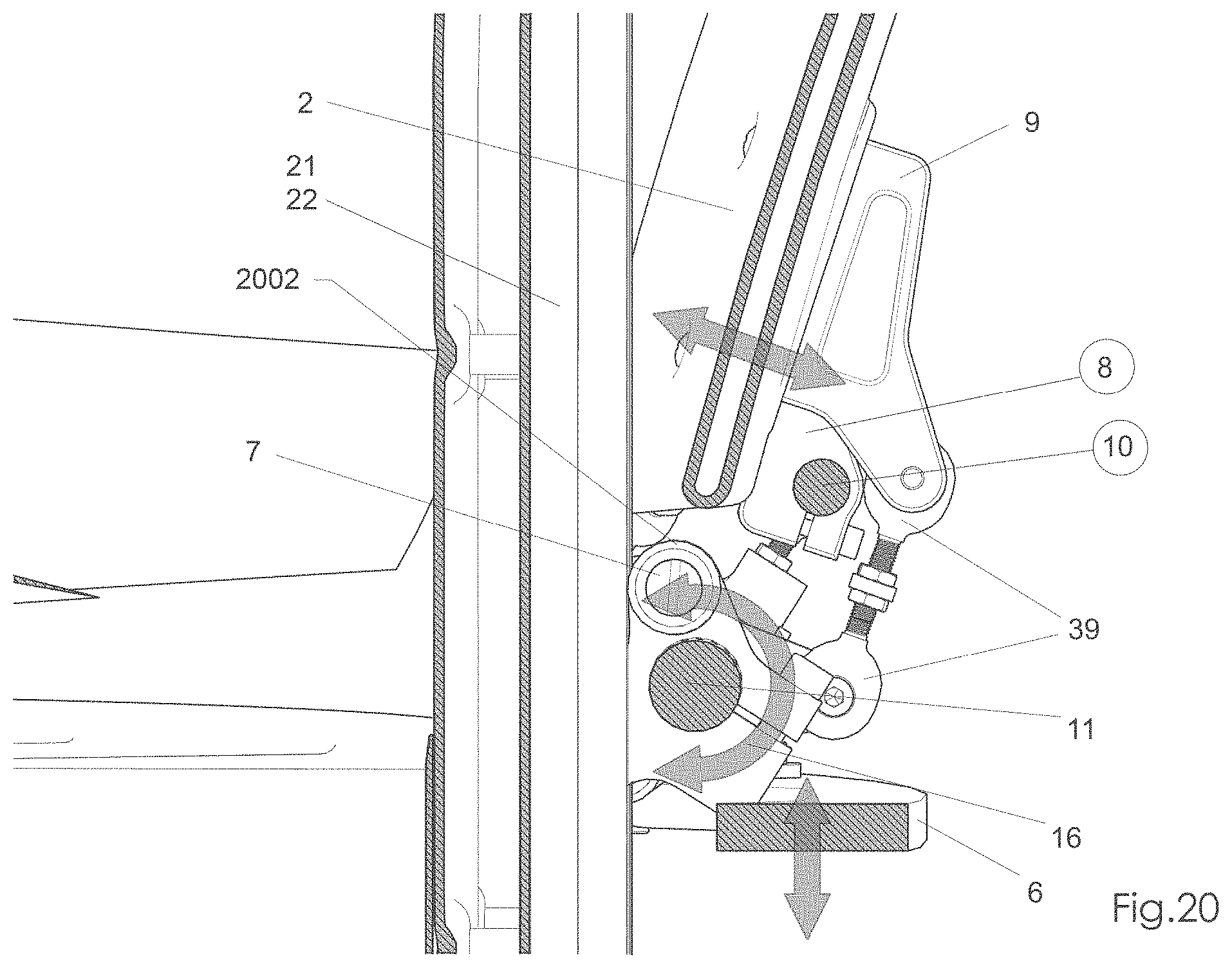 Patent US11780560 Figure 20 – Adaptive ducted fan propulsion system