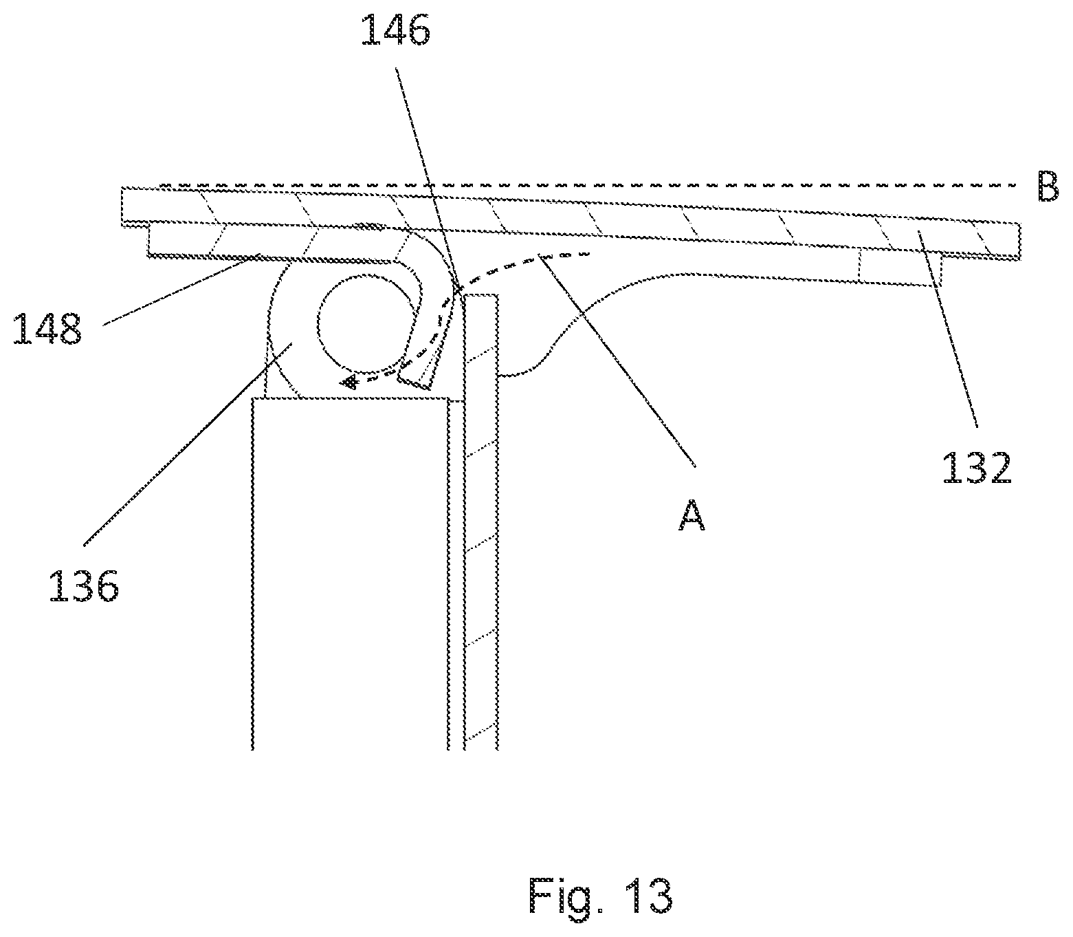 Patent US11780564 Figure 7 – Aircraft spoiler and actuation apparatus