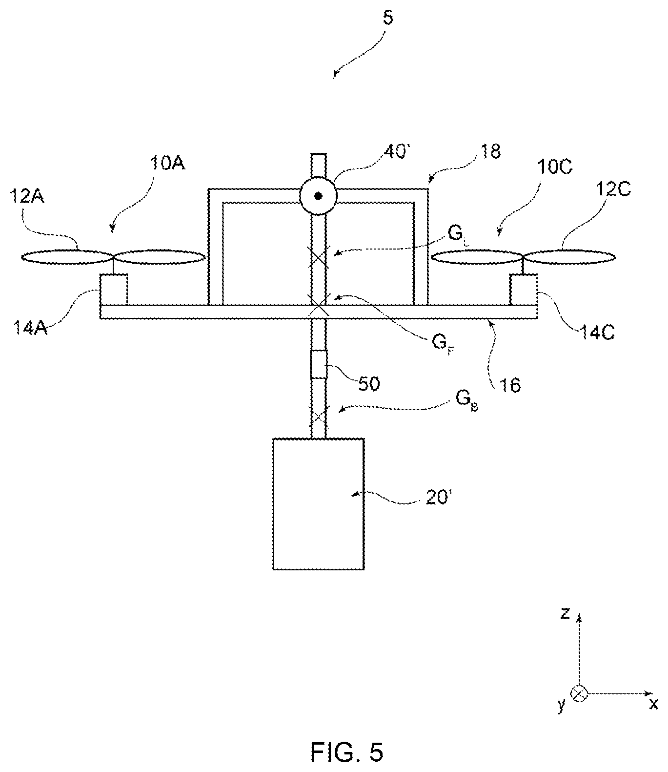 Patent US11780565 Figure 4 – Rotary wing aircraft