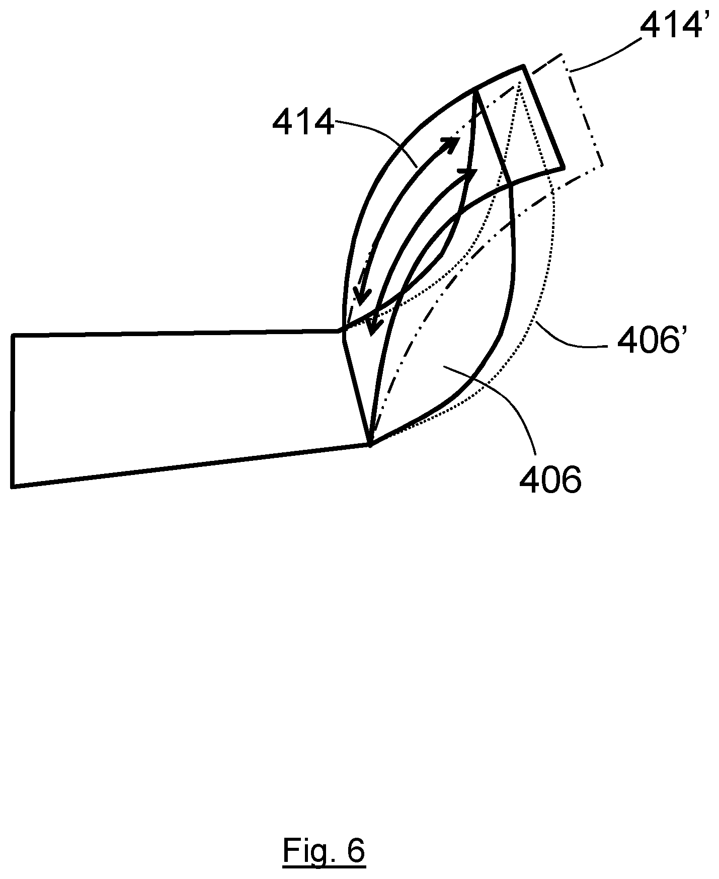 Patent US11780567 Figure 6 – Wingtip device for an aircraft