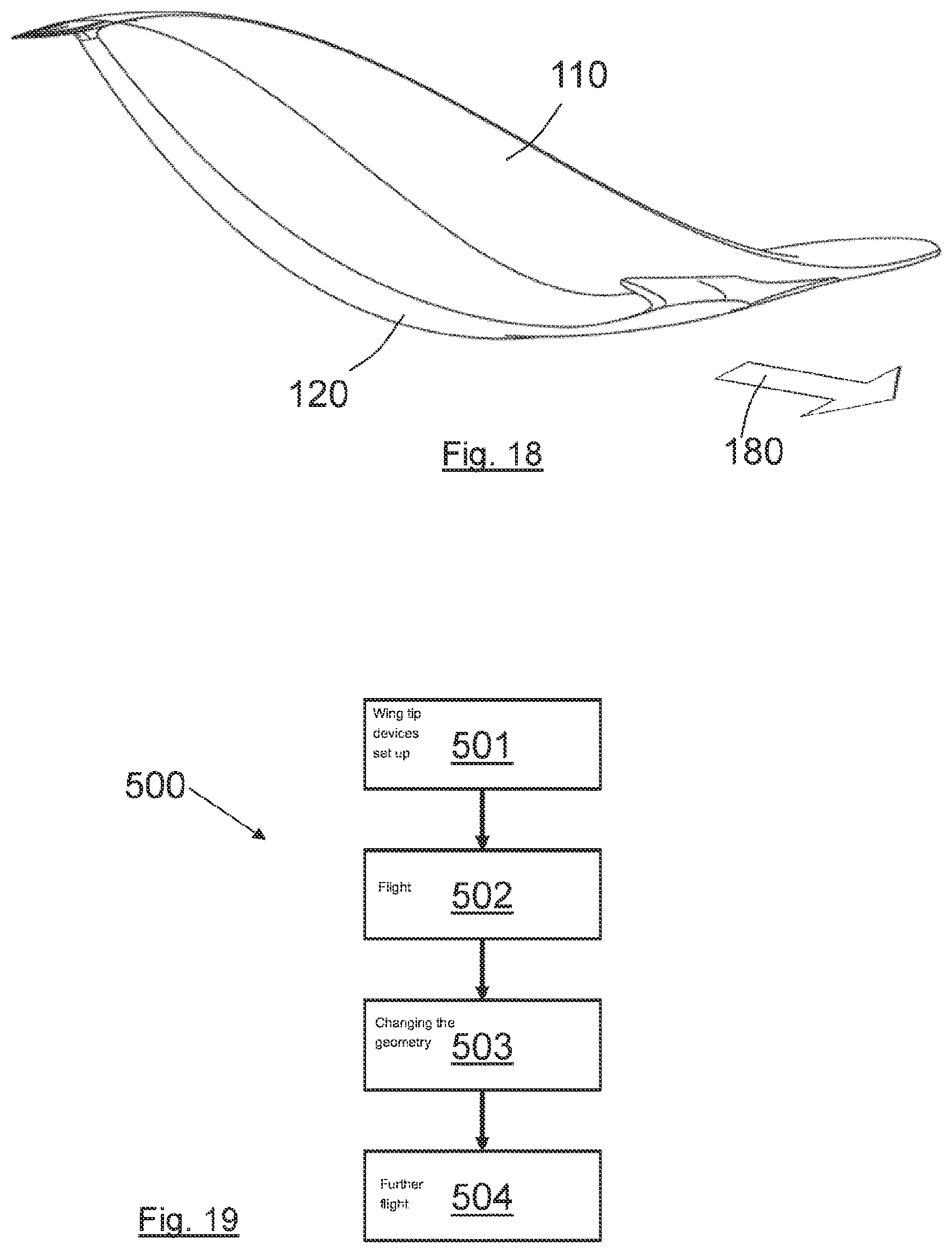 Patent US11780567 Figure 18 – Wingtip device for an aircraft