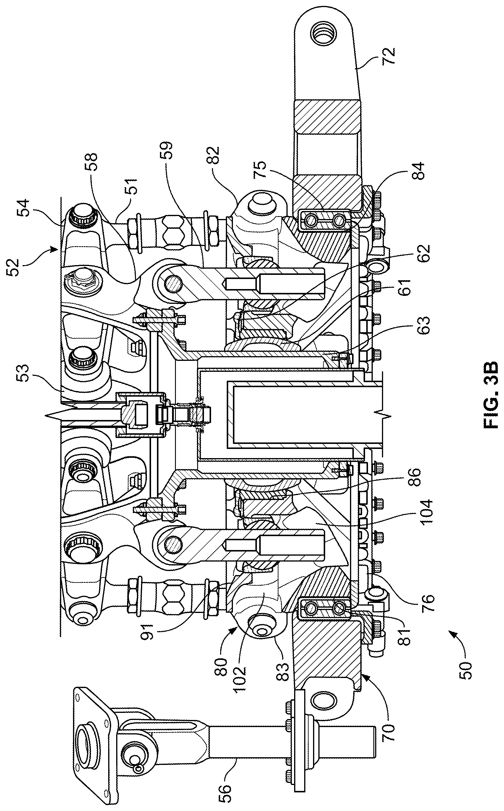 Patent US11780574 Figure 5 – Swashplate assembly for a rotor system