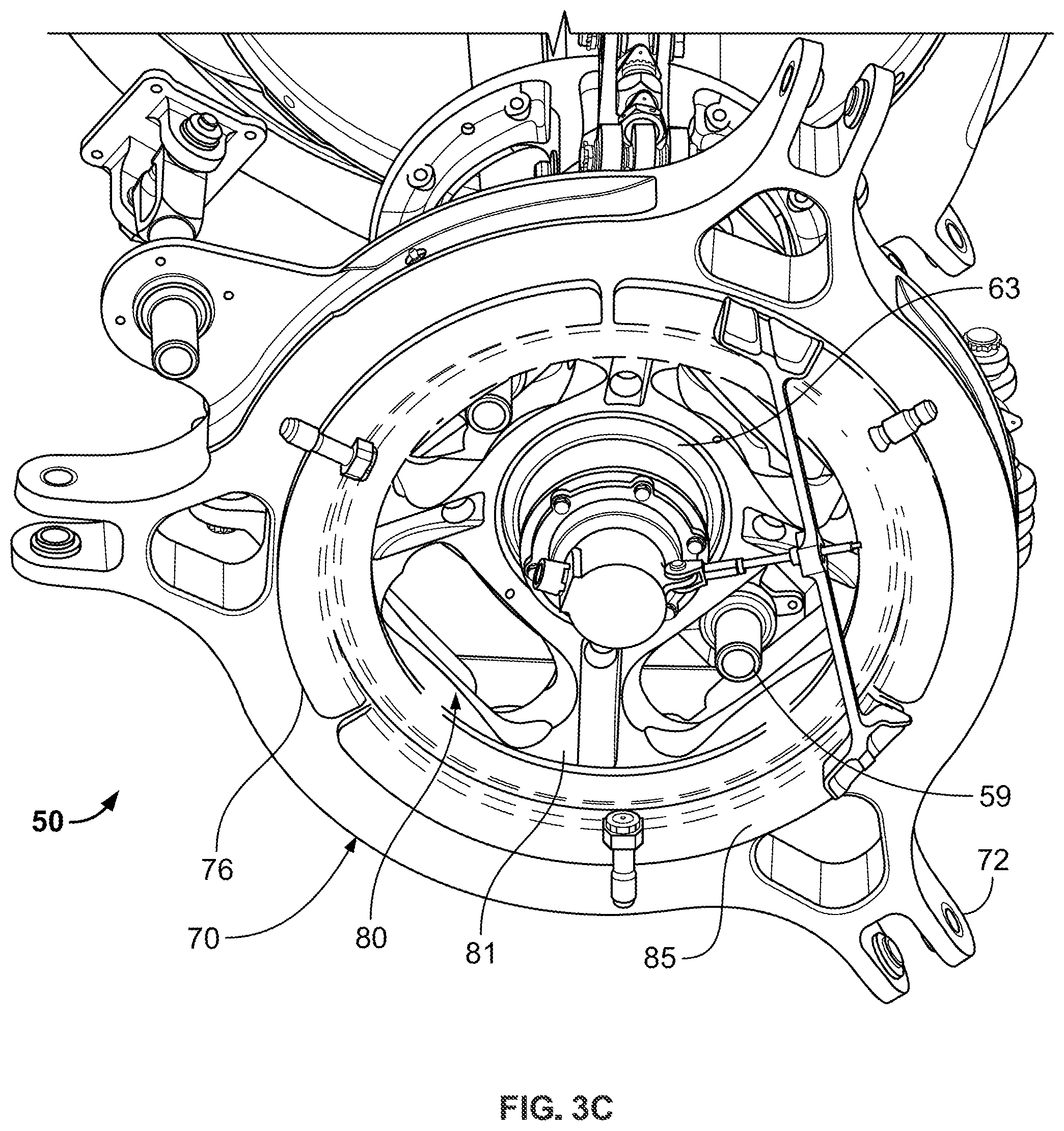 Patent US11780574 Figure 6 – Swashplate assembly for a rotor system