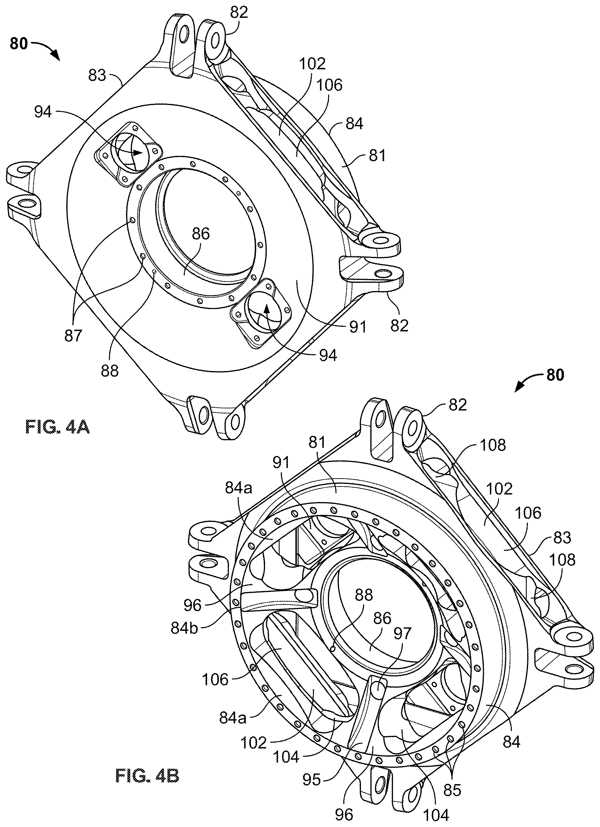Patent US11780574 Figure 7 – Swashplate assembly for a rotor system