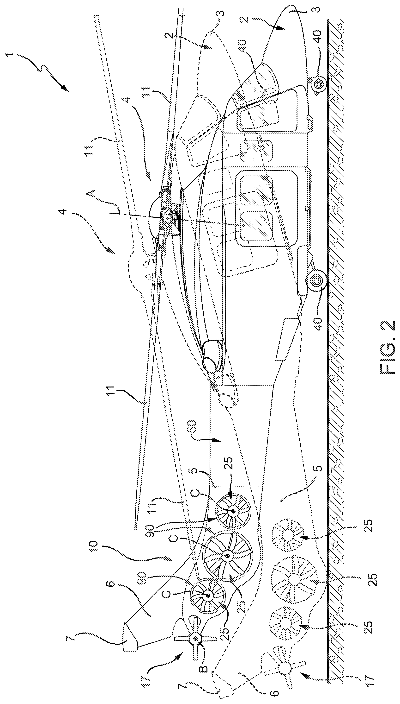 Patent US11780575 Figure 2 – Helicopter with an anti-torque system