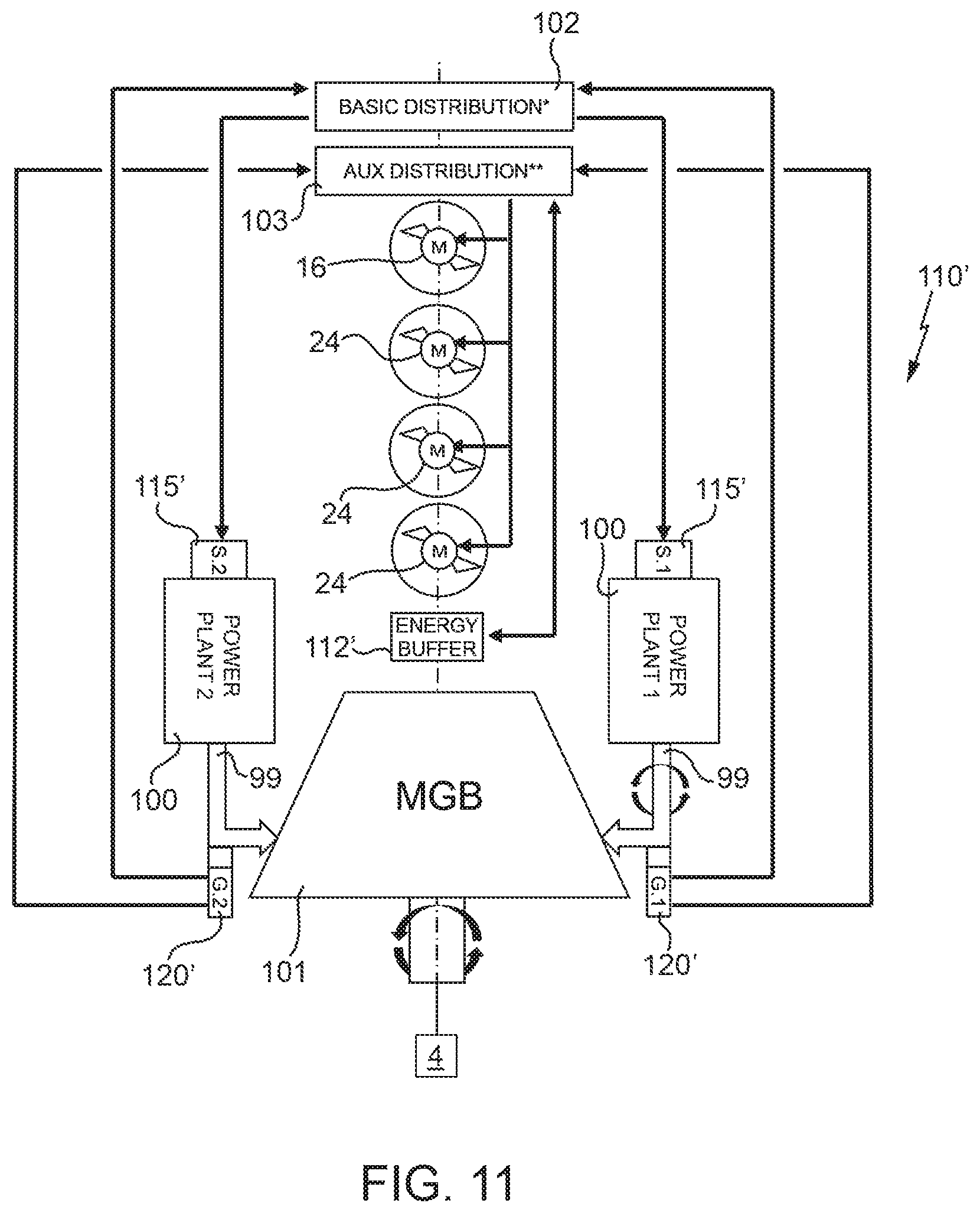Patent US11780575 Figure 10 – Helicopter with an anti-torque system