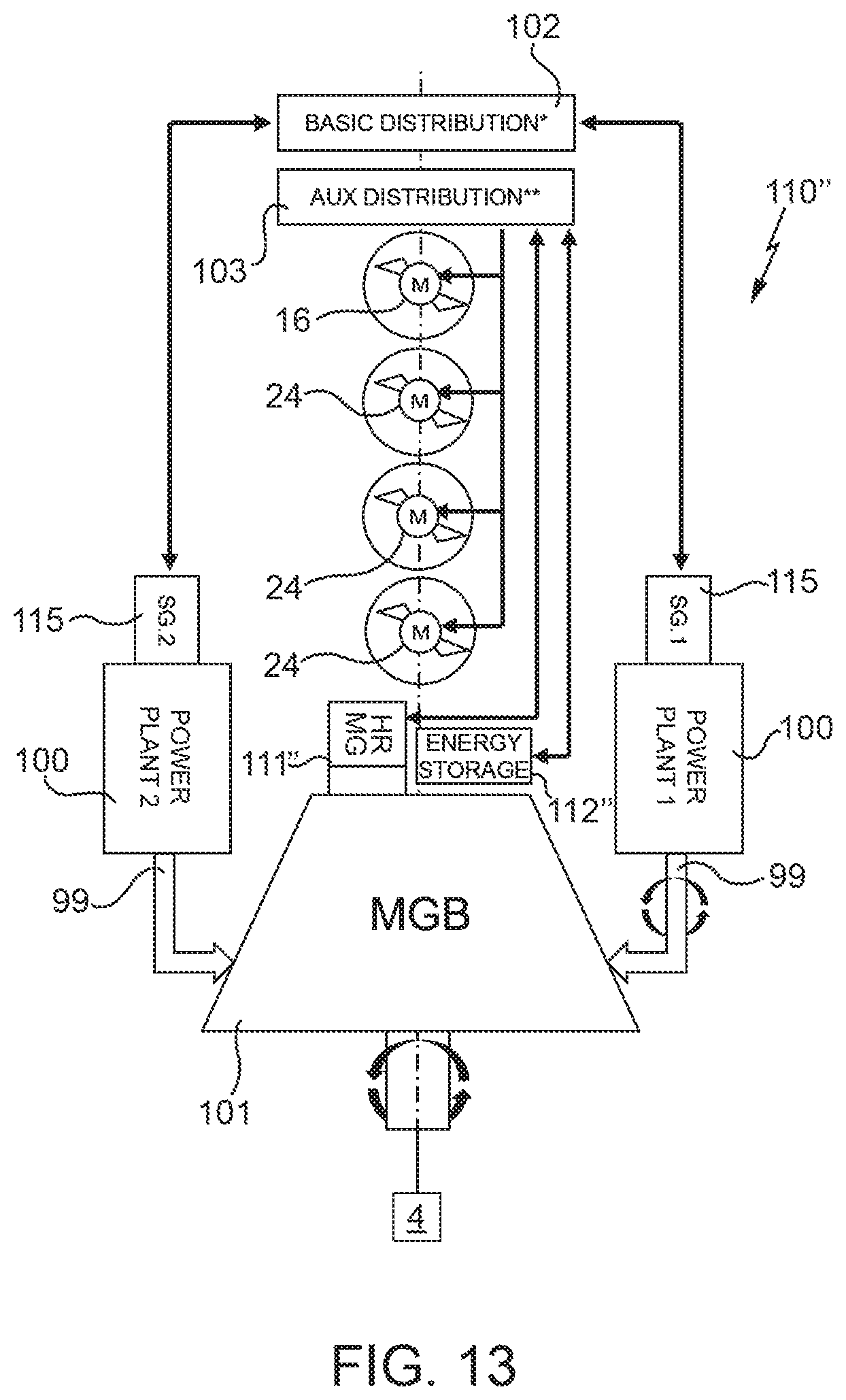 Patent US11780575 Figure 12 – Helicopter with an anti-torque system