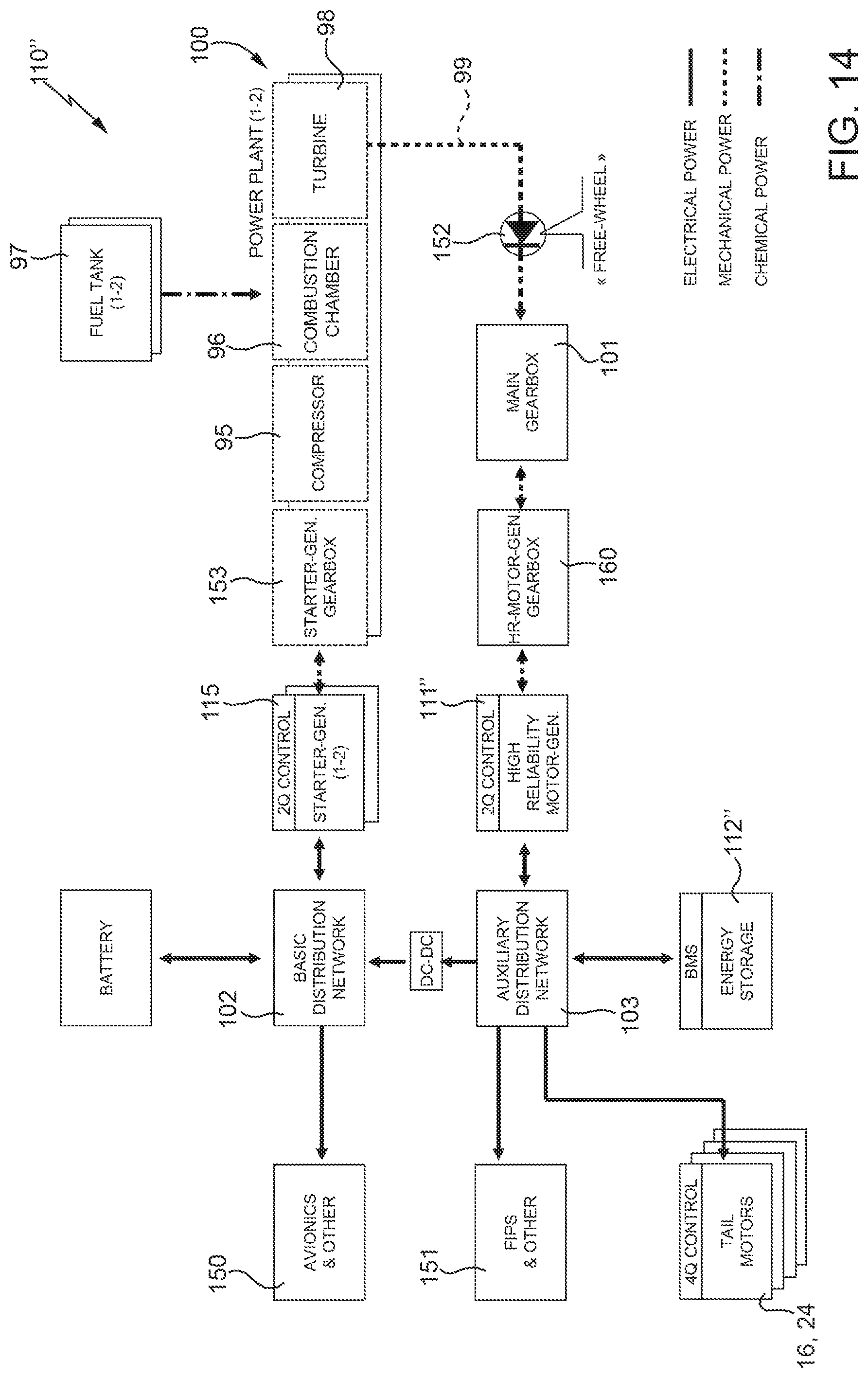 Patent US11780575 Figure 13 – Helicopter with an anti-torque system