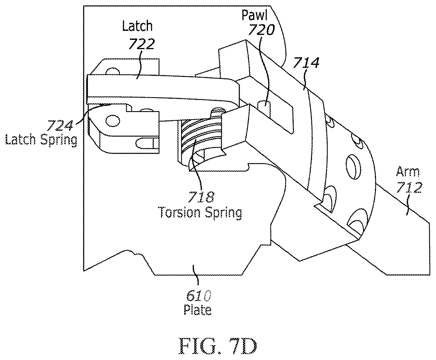 Patent US11780580 Figure 11 – Passive and active stability systems for ballistically launched multirotors
