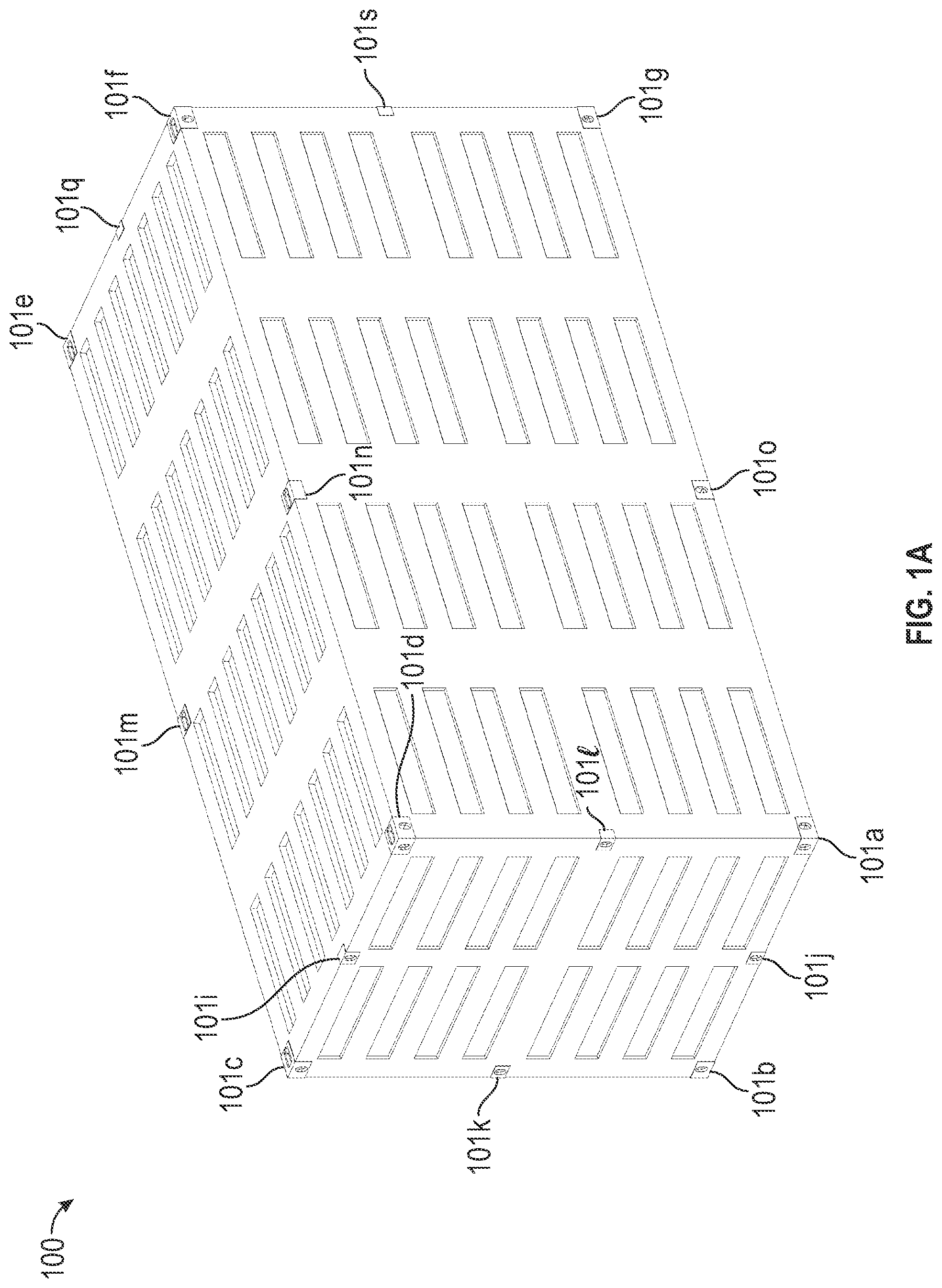 Patent US11780582 Figure 1 – Modular container transport systems