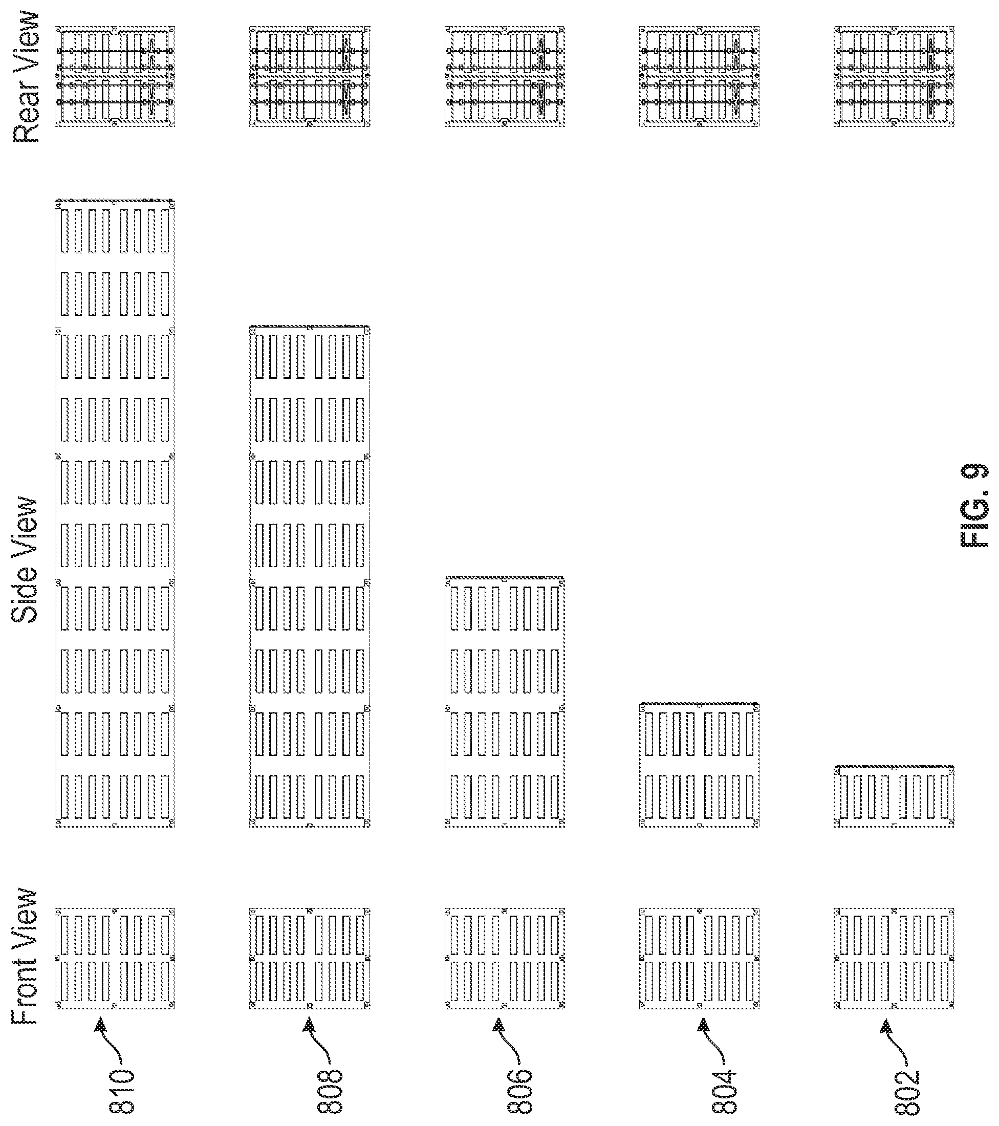 Patent US11780582 Figure 10 – Modular container transport systems