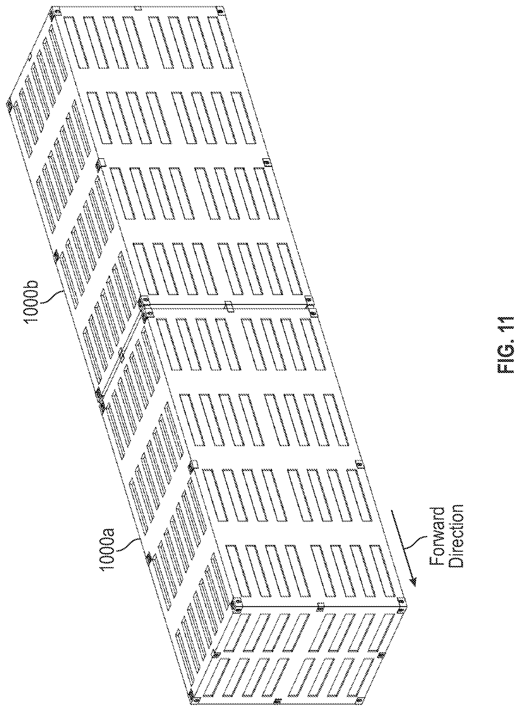 Patent US11780582 Figure 12 – Modular container transport systems