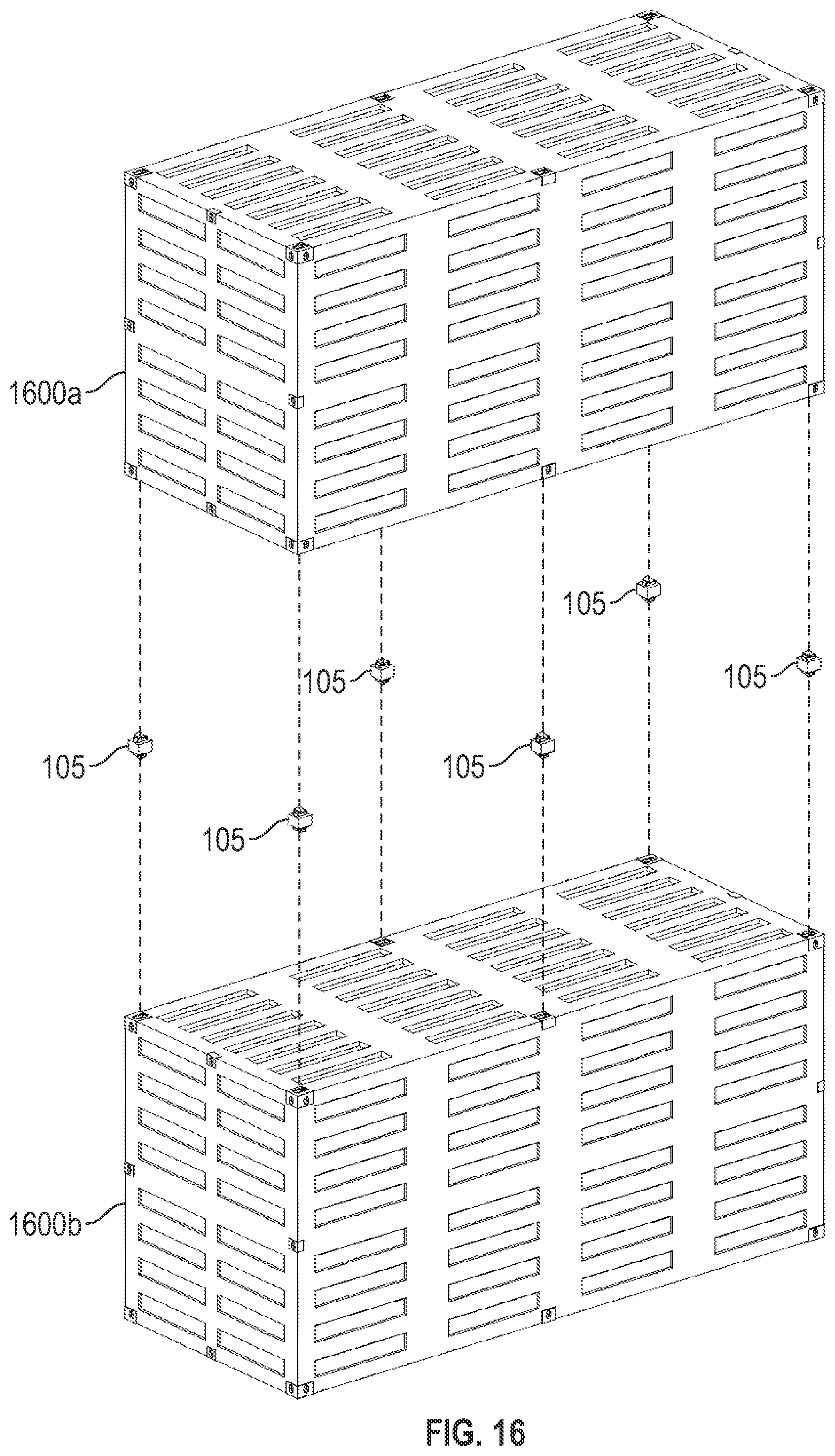 Patent US11780582 Figure 17 – Modular container transport systems