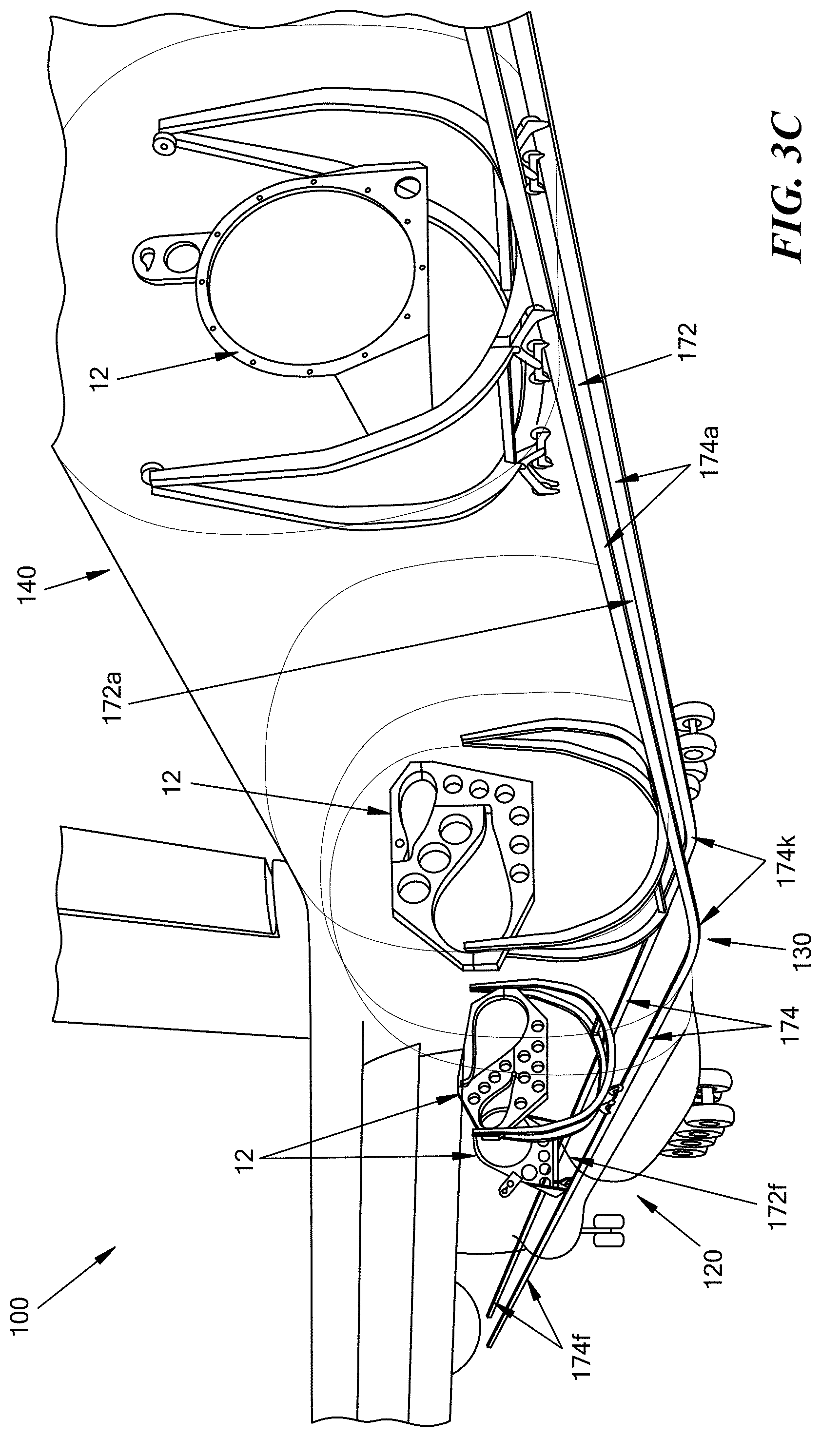 Patent US11780583 Figure 9 – Systems and methods for assembling large cargo and loading it onto a cargo aircraft