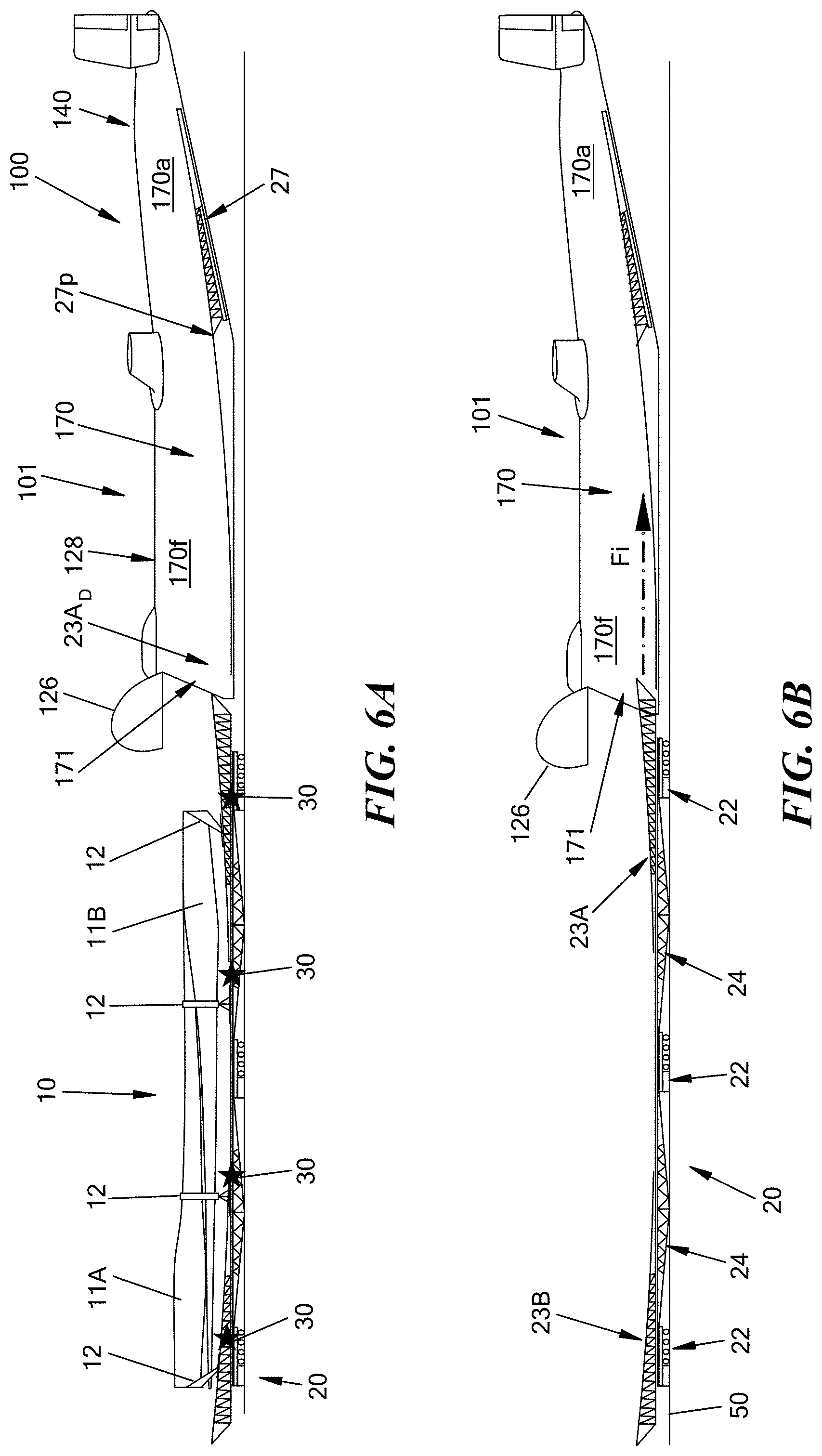 Patent US11780583 Figure 12 – Systems and methods for assembling large cargo and loading it onto a cargo aircraft