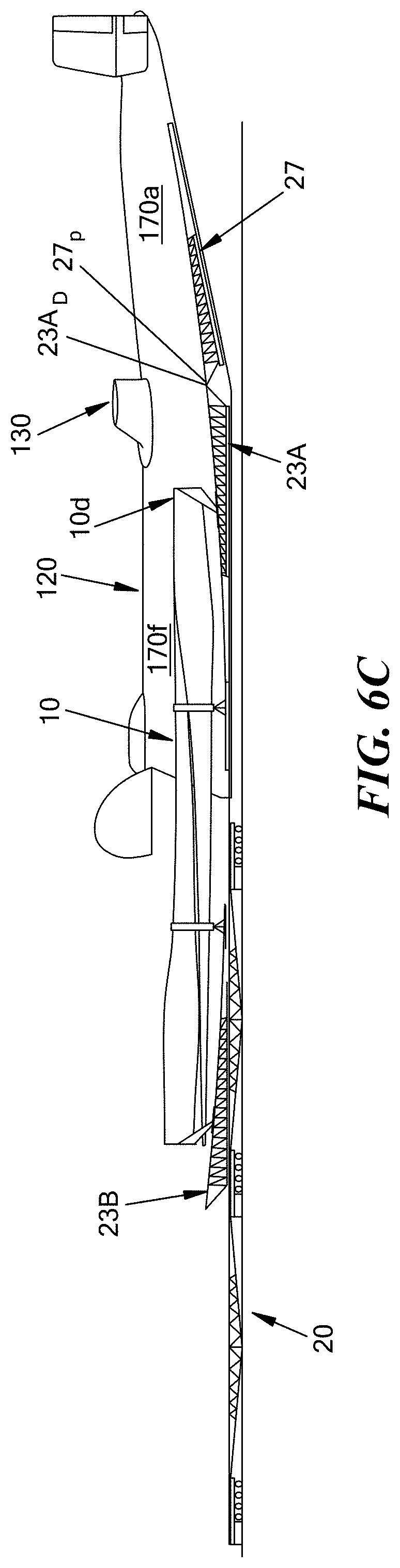 Patent US11780583 Figure 13 – Systems and methods for assembling large cargo and loading it onto a cargo aircraft
