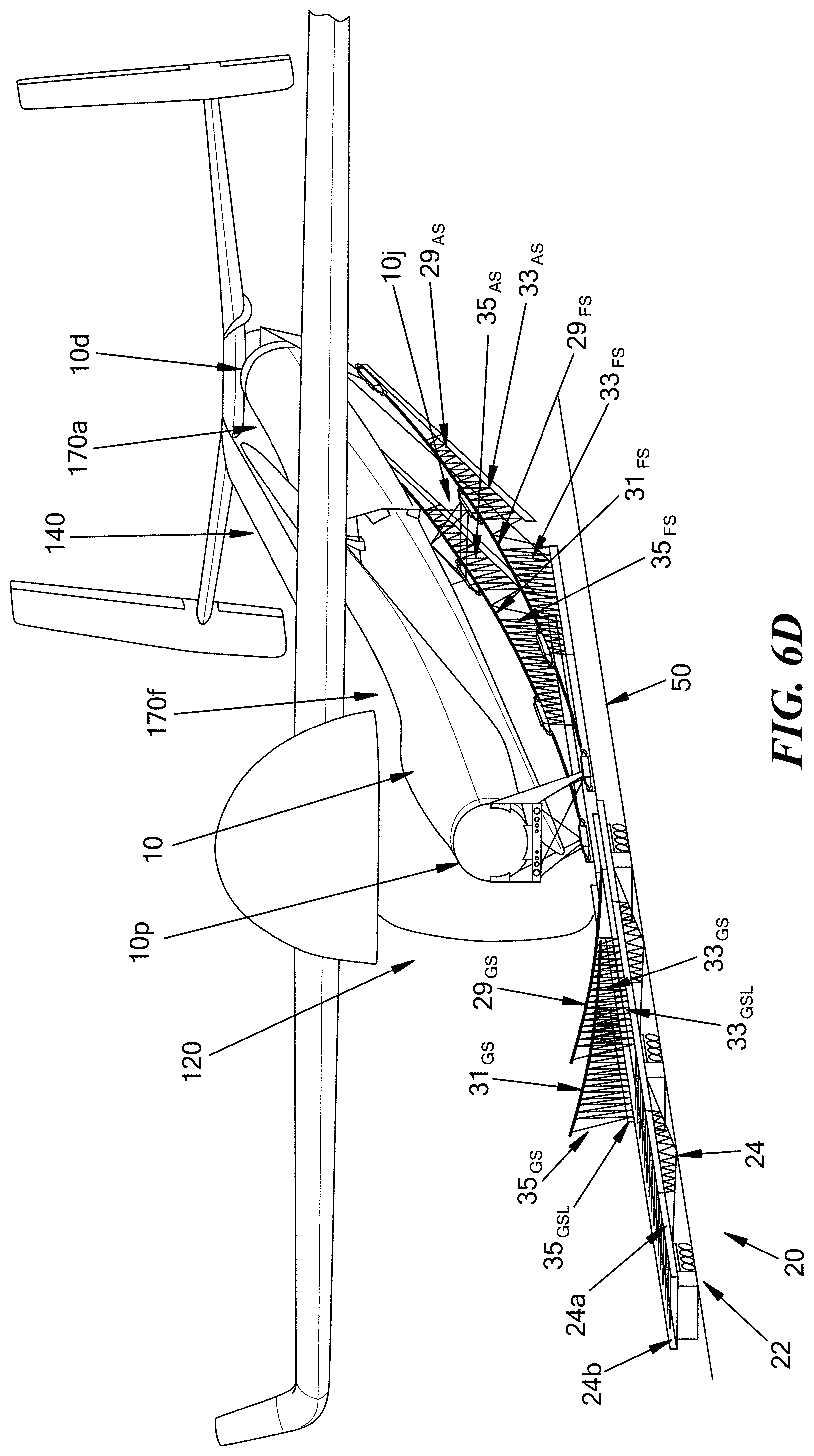 Patent US11780583 Figure 14 – Systems and methods for assembling large cargo and loading it onto a cargo aircraft
