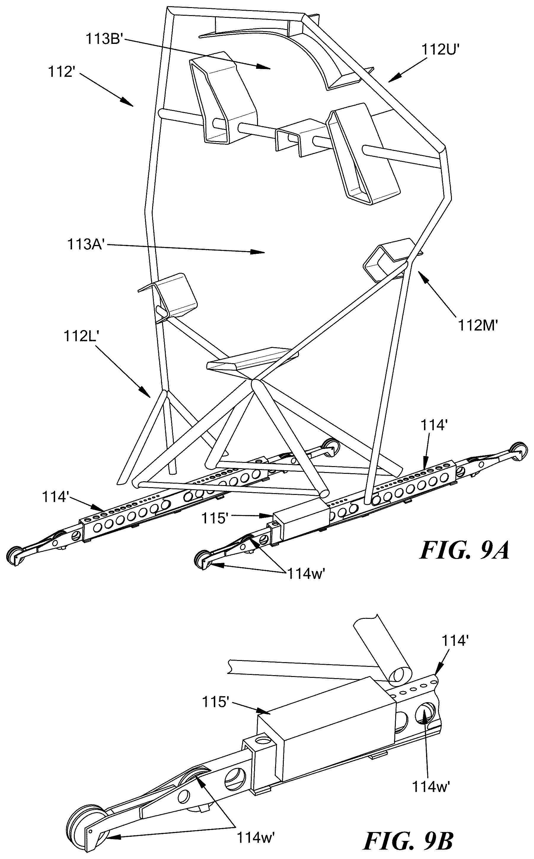 Patent US11780583 Figure 20 – Systems and methods for assembling large cargo and loading it onto a cargo aircraft
