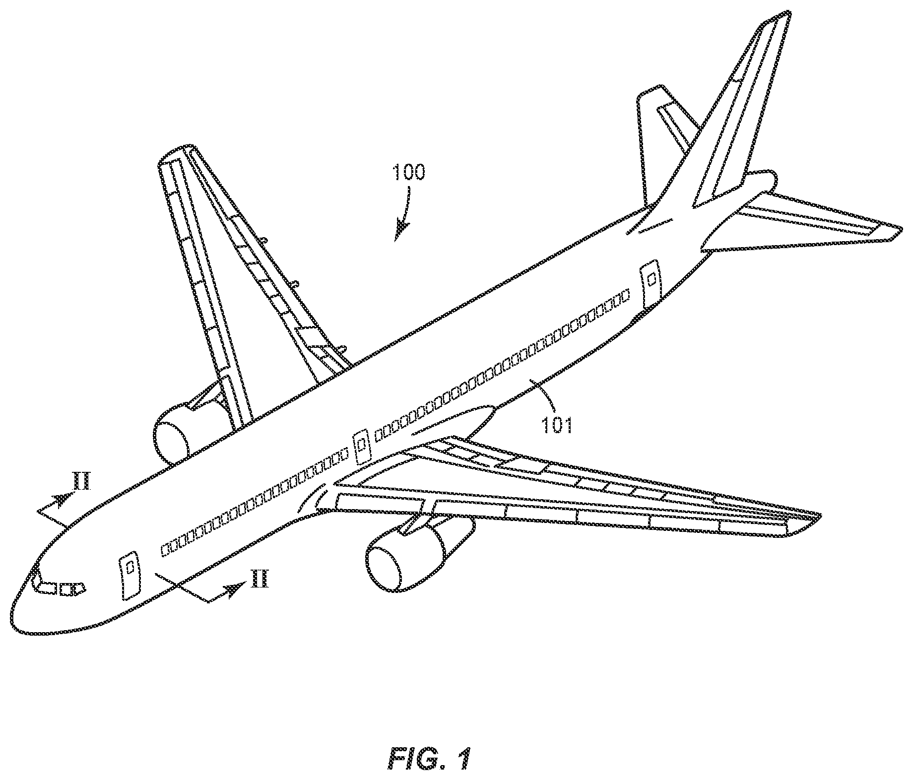 Patent US11780584 Figure 1 – Panel attachment in a vehicle configured for low profile removal and reattachment