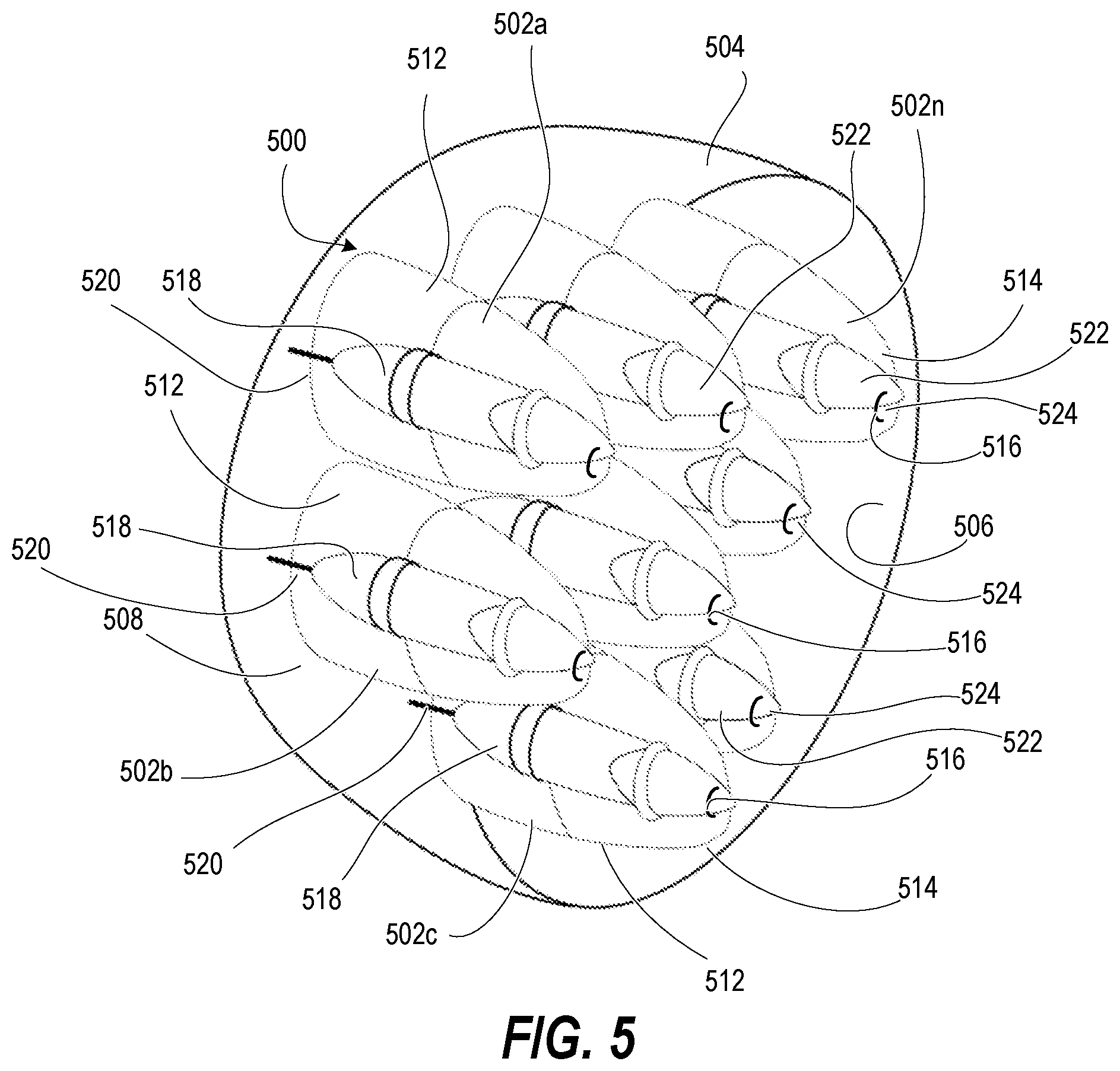 Patent US11780586 Figure 4 – Adaptive force vehicle airbag system