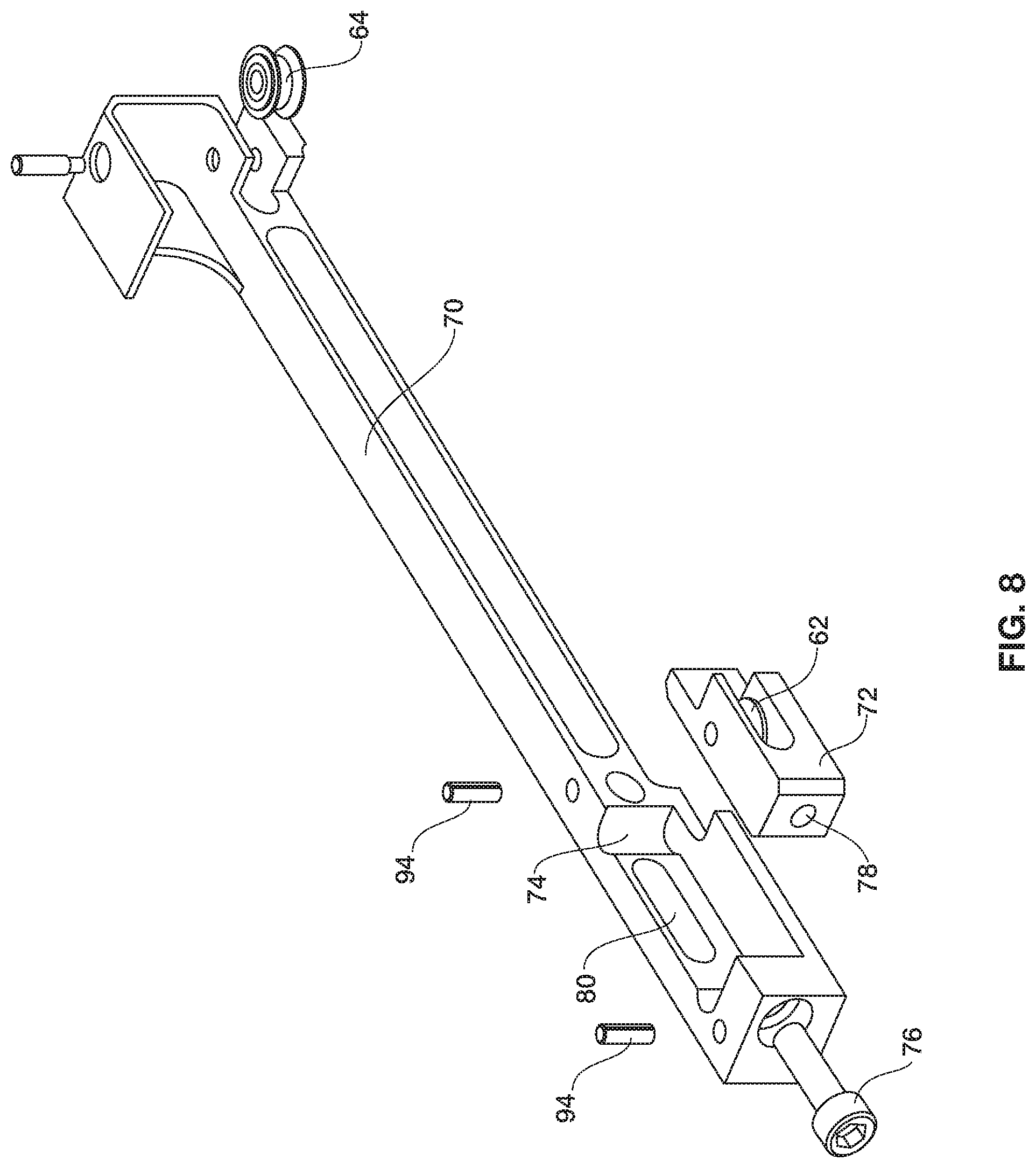 Patent US11780587 Figure 7 – Food tray for passenger seat