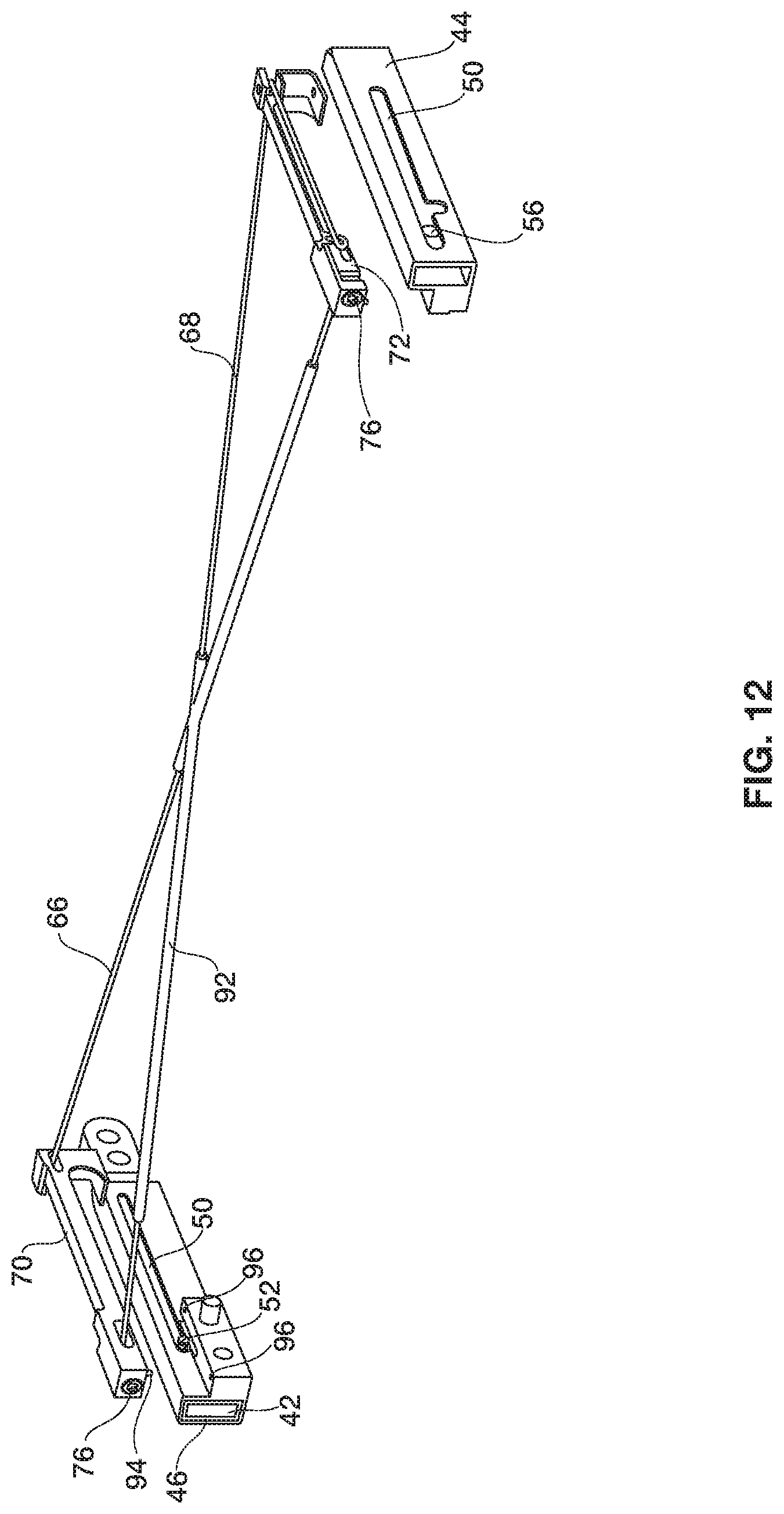 Patent US11780587 Figure 10 – Food tray for passenger seat