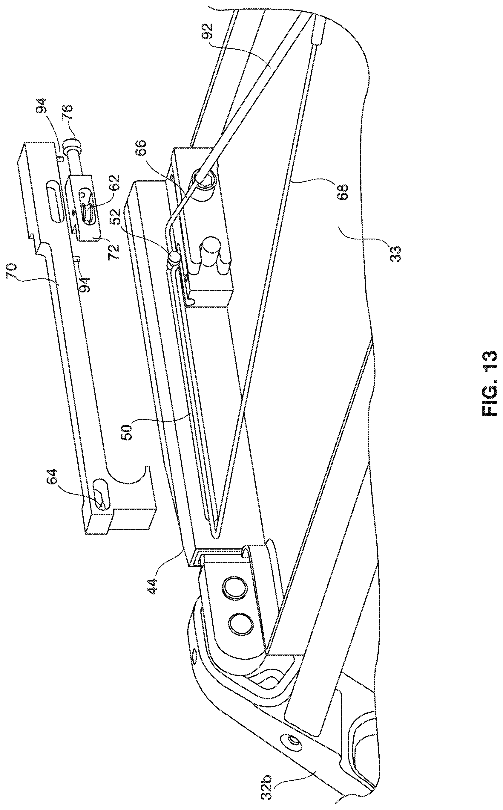 Patent US11780587 Figure 11 – Food tray for passenger seat