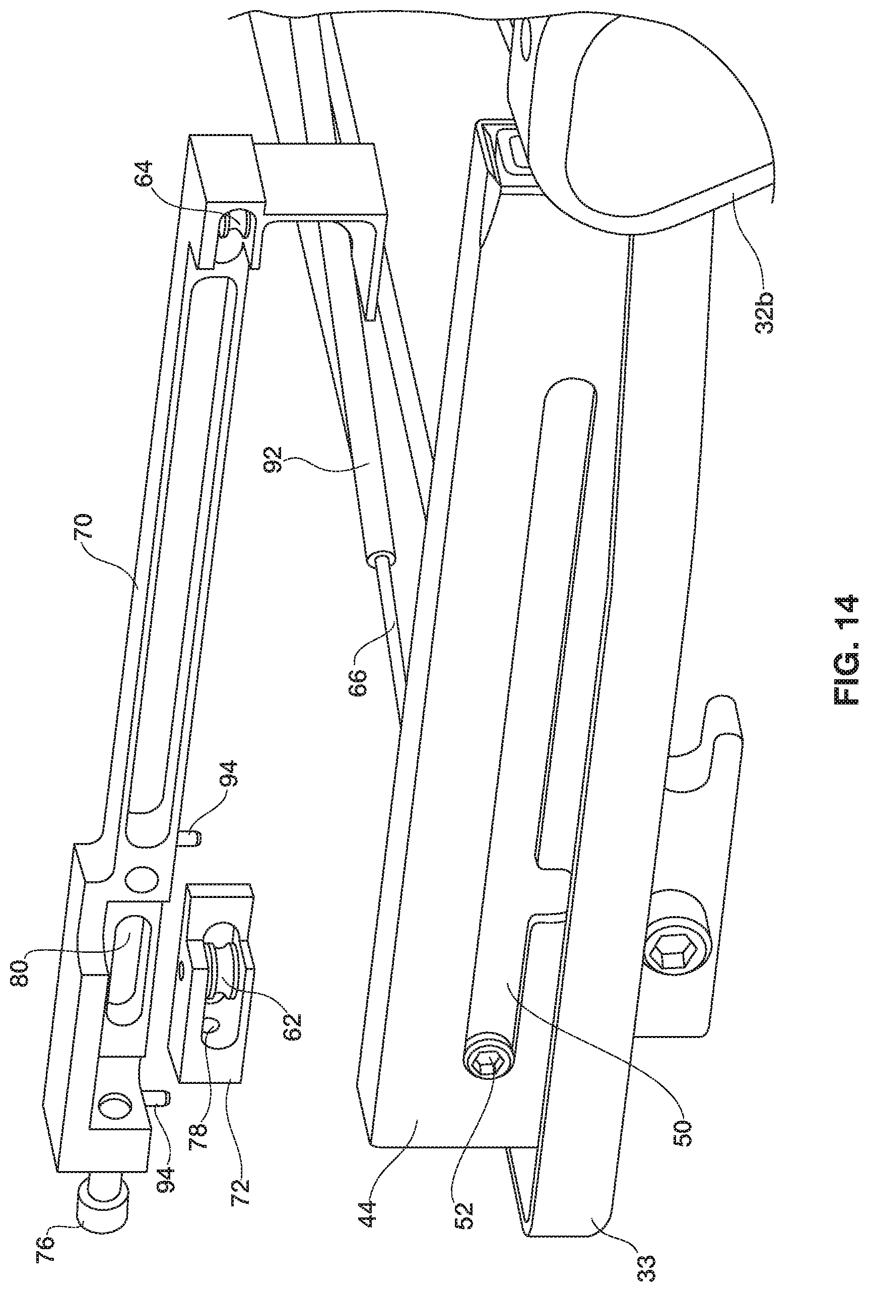 Patent US11780587 Figure 12 – Food tray for passenger seat