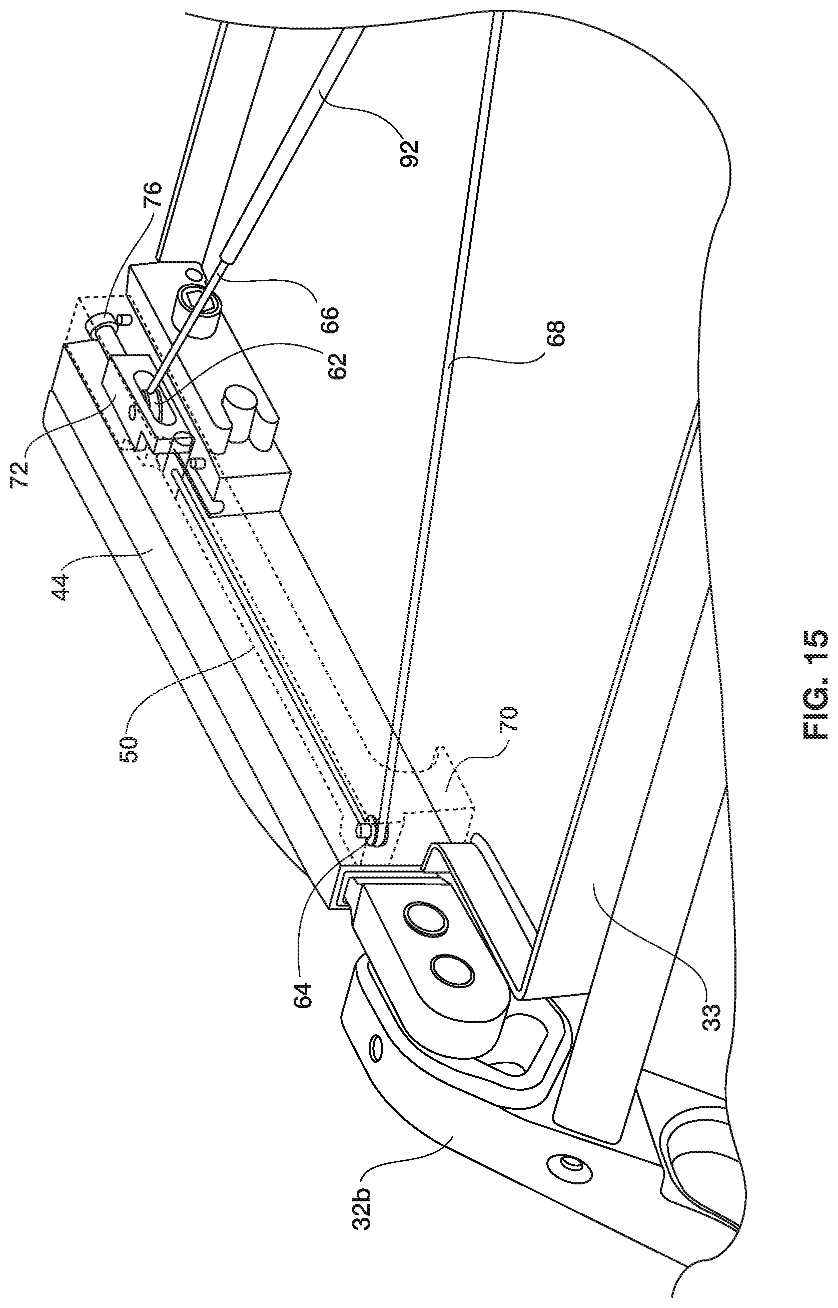 Patent US11780587 Figure 13 – Food tray for passenger seat