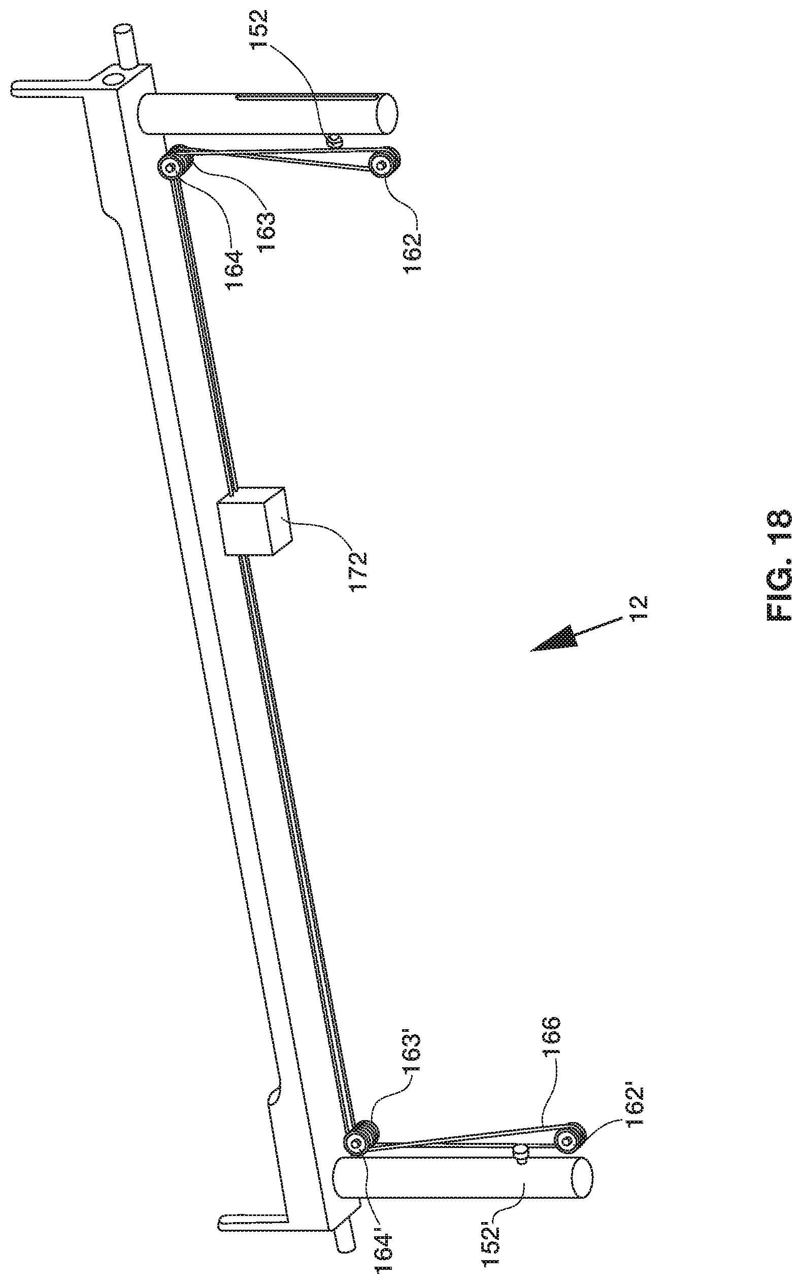 Patent US11780587 Figure 16 – Food tray for passenger seat