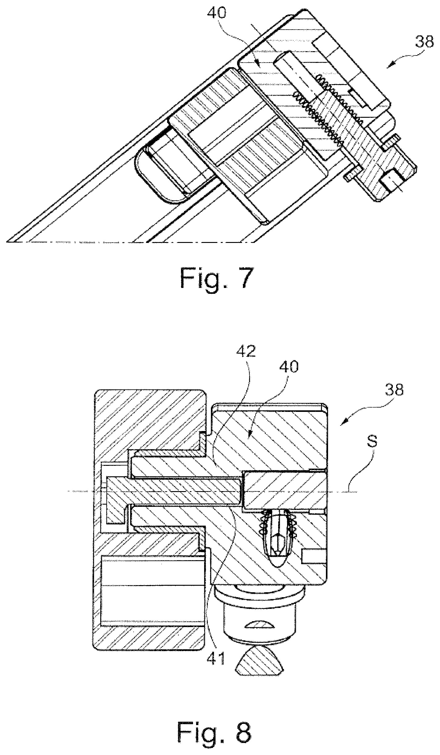 Patent US11780588 Figure 4 – Aircraft passenger seat and seat row