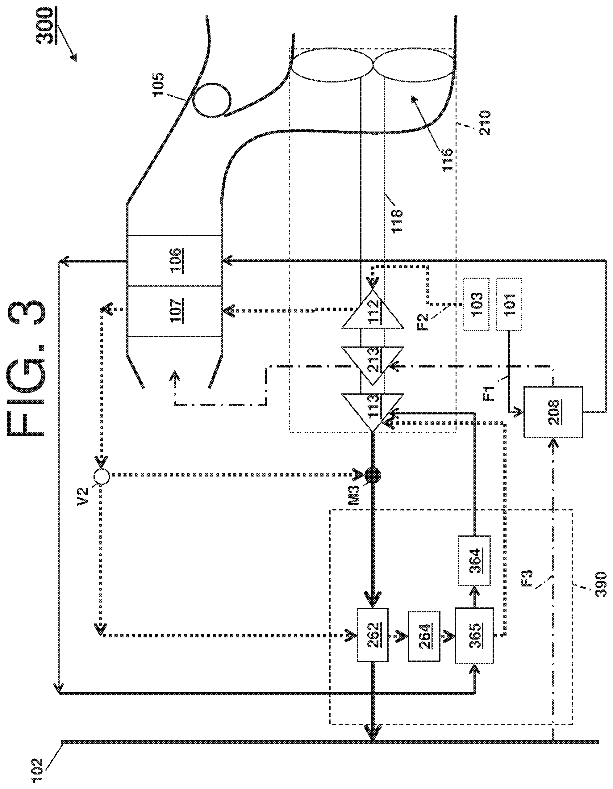 Patent US11780589 Figure 3 – Environmental control system with optimized moisture removal