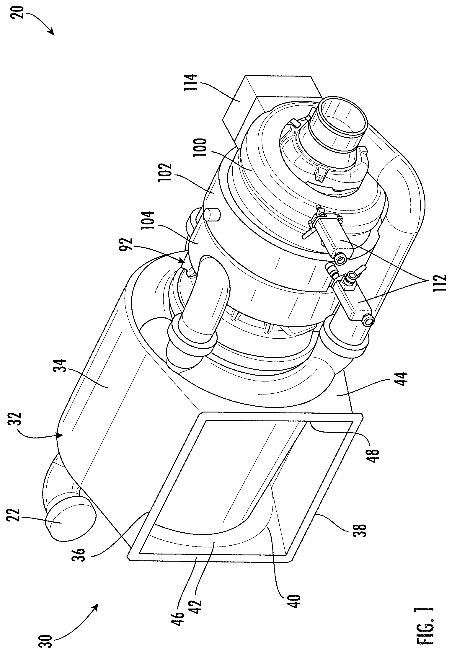 Patent US11780592 Figure 1 – Environmental control system pack
