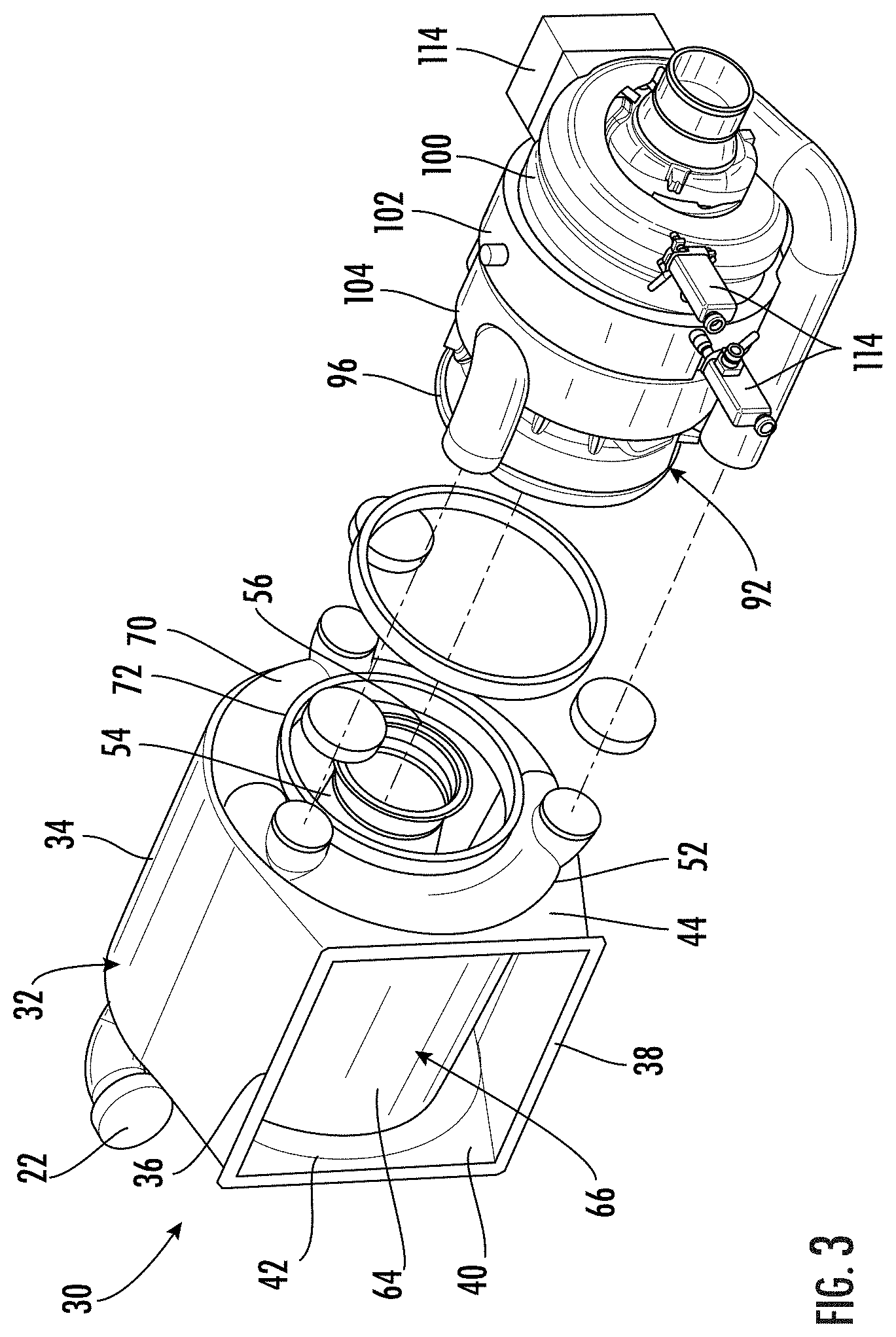 Patent US11780592 Figure 3 – Environmental control system pack