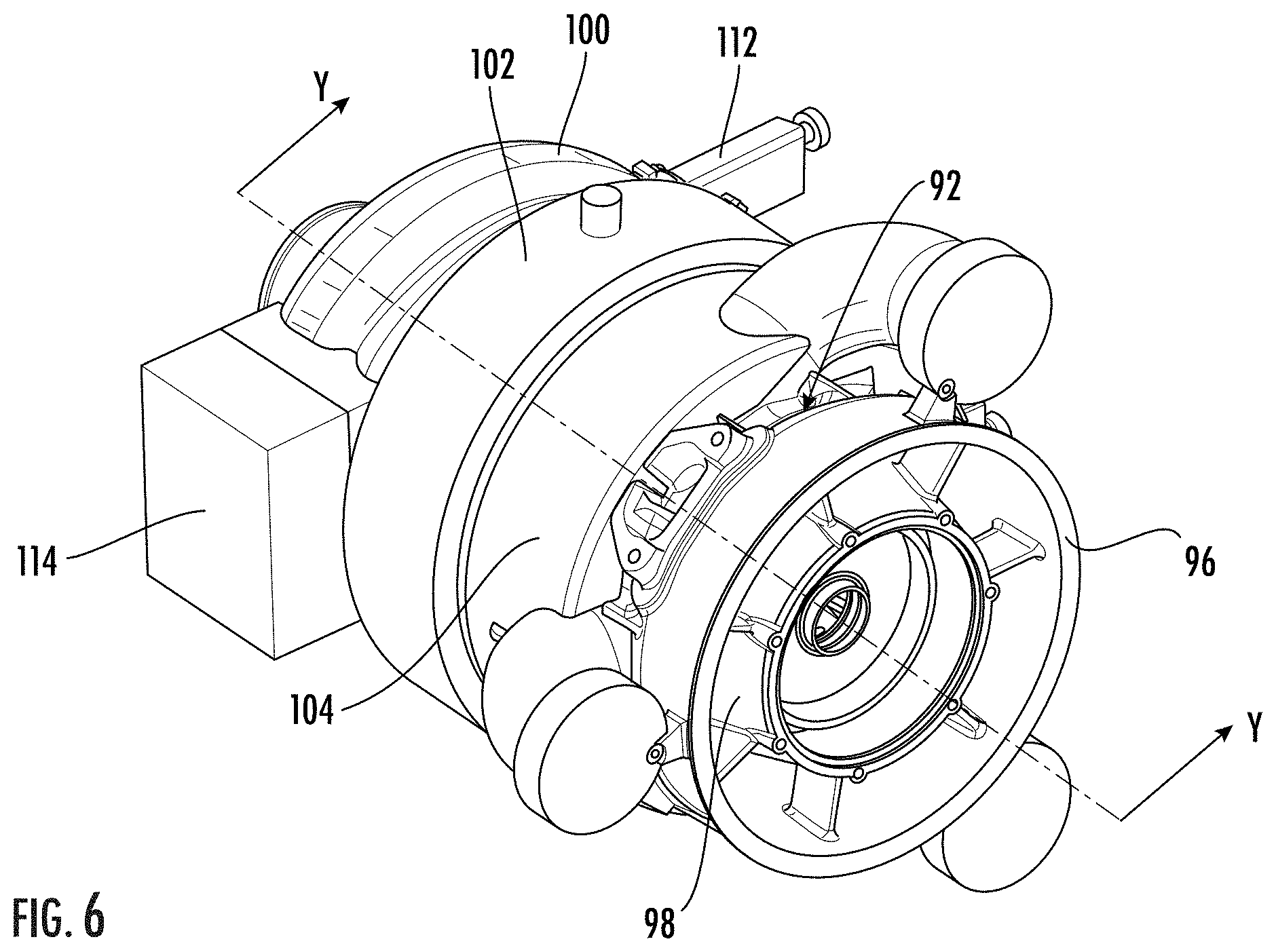 Patent US11780592 Figure 6 – Environmental control system pack