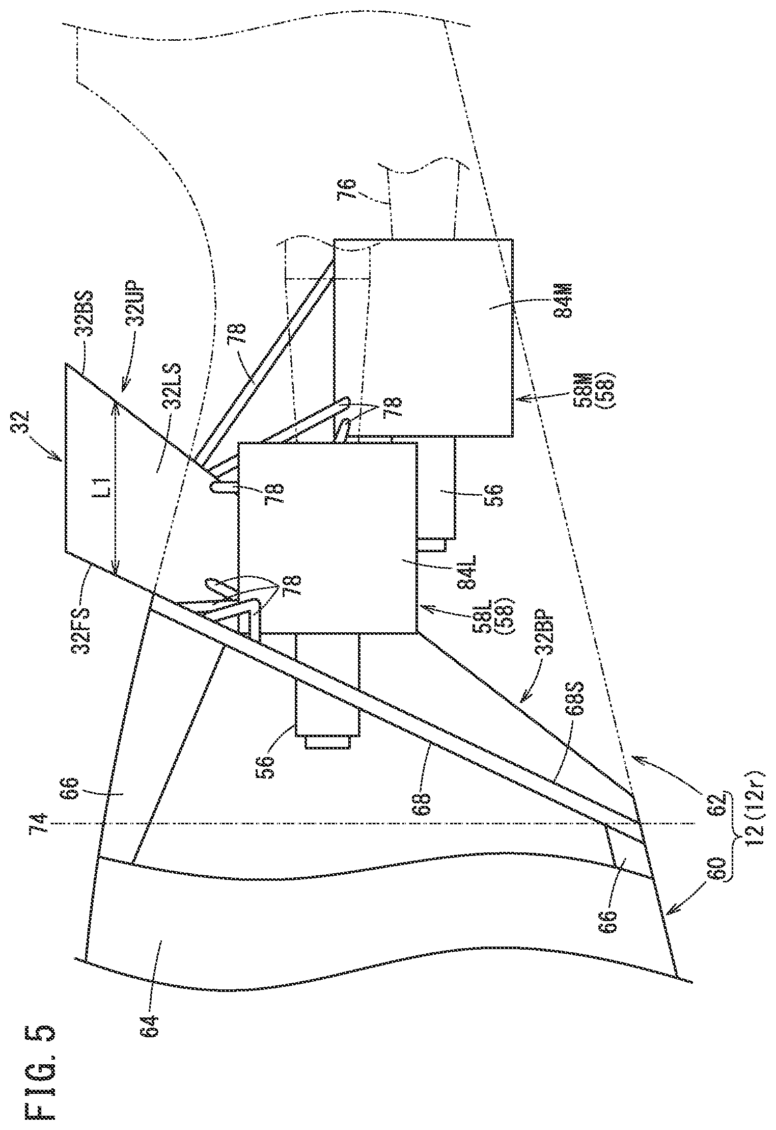 Patent US11780598 Figure 5 – Aircraft