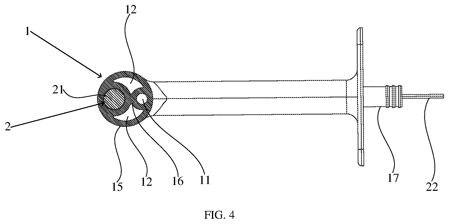 Patent US11780602 Figure 4 – Integrated heating airspeed tube and unmanned aerial vehicle including same
