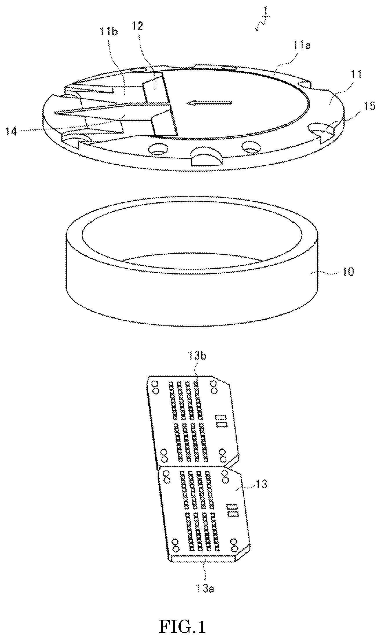 Patent US11780605 Figure 1 – Runway-embedded flash lighting device