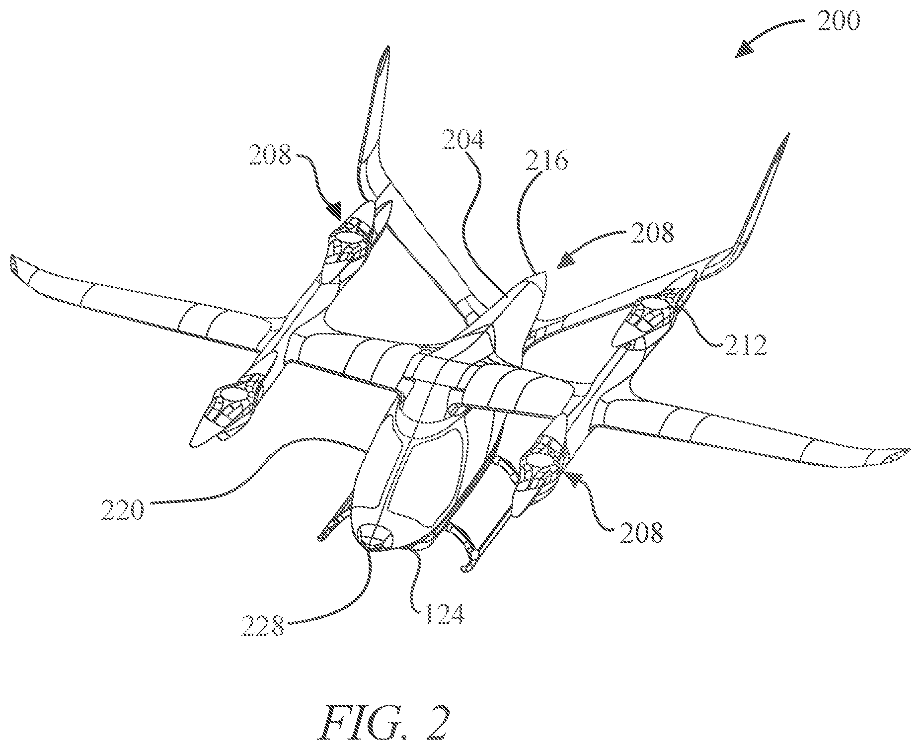 Patent US11780607 Figure 2 – Connector with ambience monitoring capability and methods of use for charging an electric aircraft