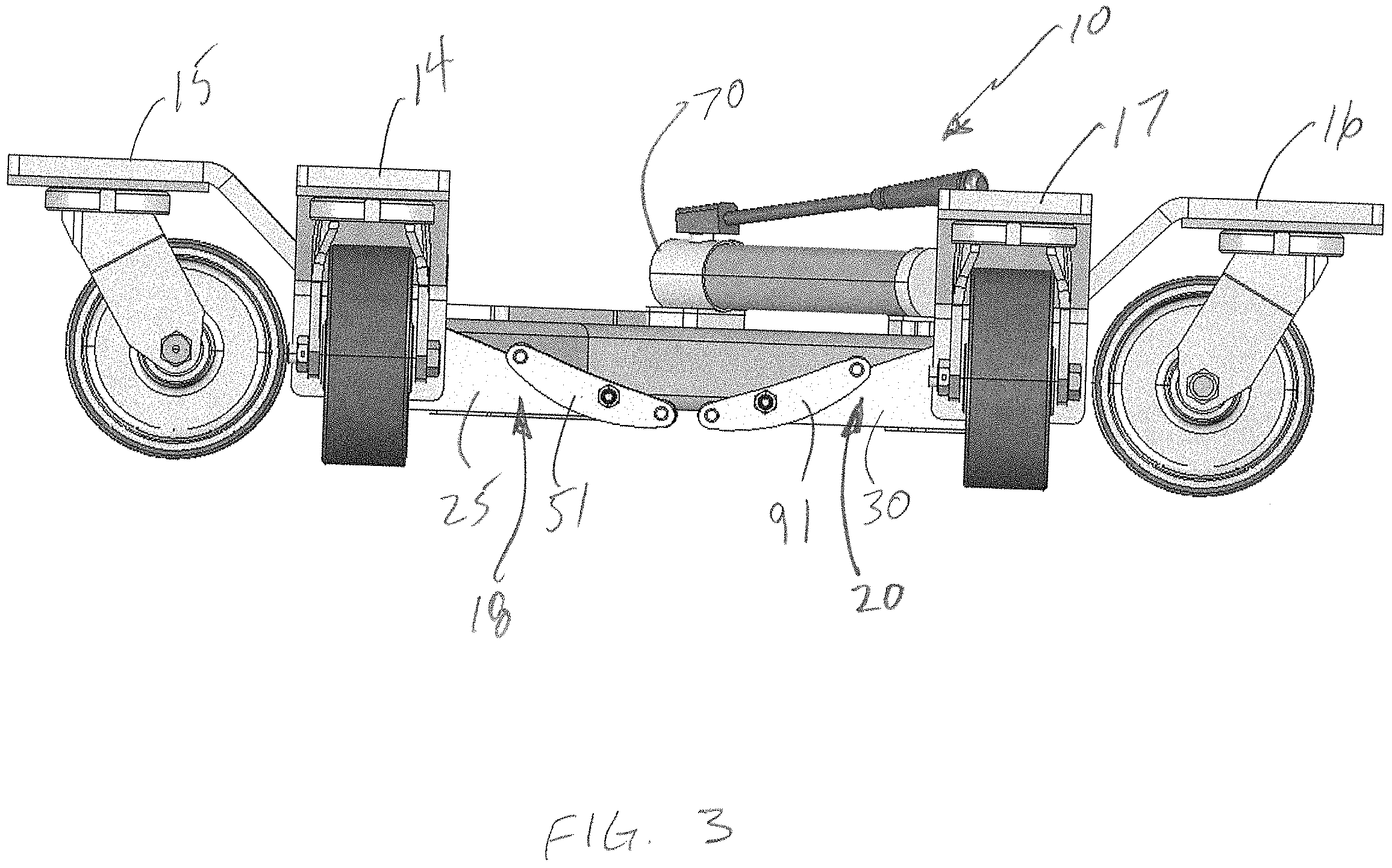Patent US11780608 Figure 3 – Aircraft recovery dolly