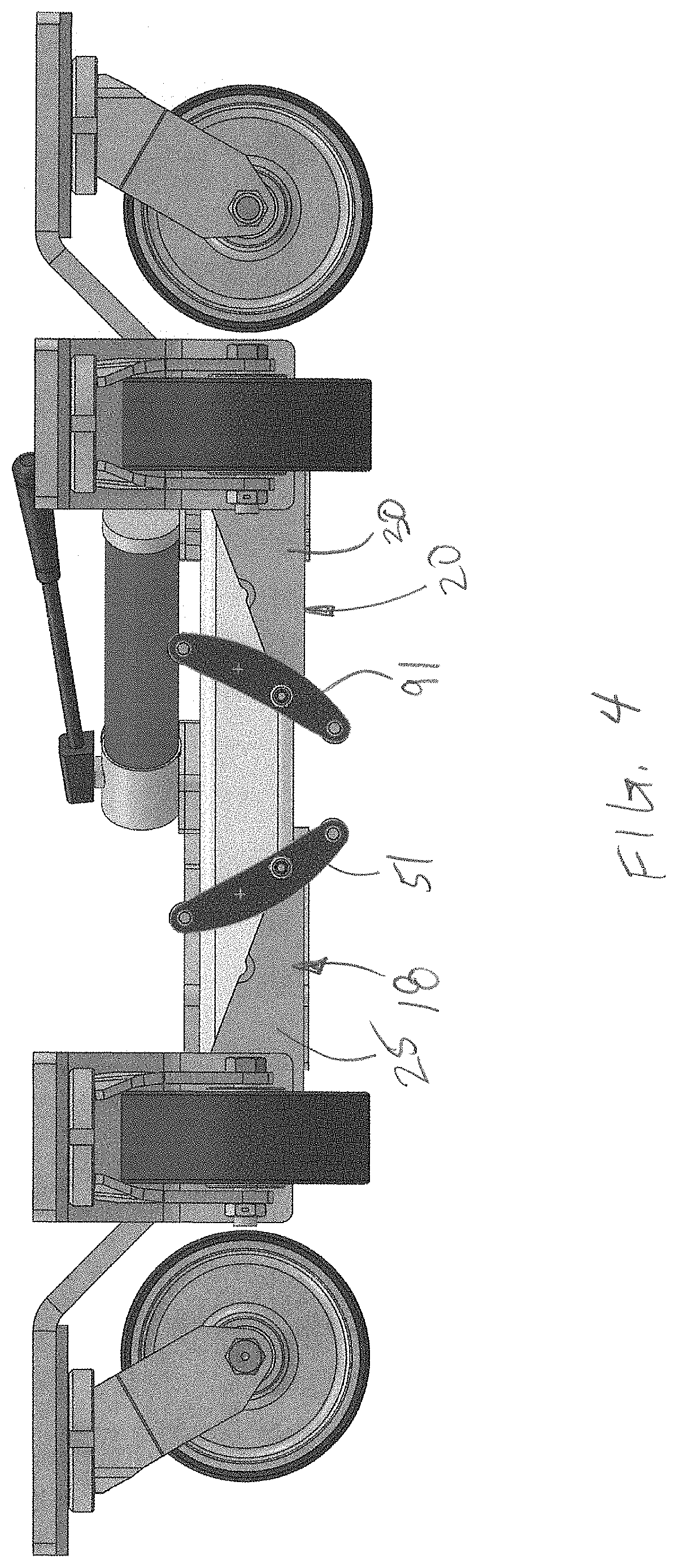 Patent US11780608 Figure 4 – Aircraft recovery dolly