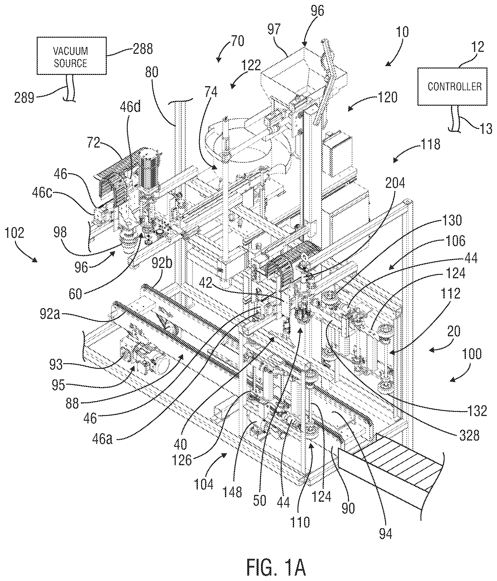 Patent US11780614 Figure 1 – Systems, apparatus and methods for engaging a cap releasably secured in a container