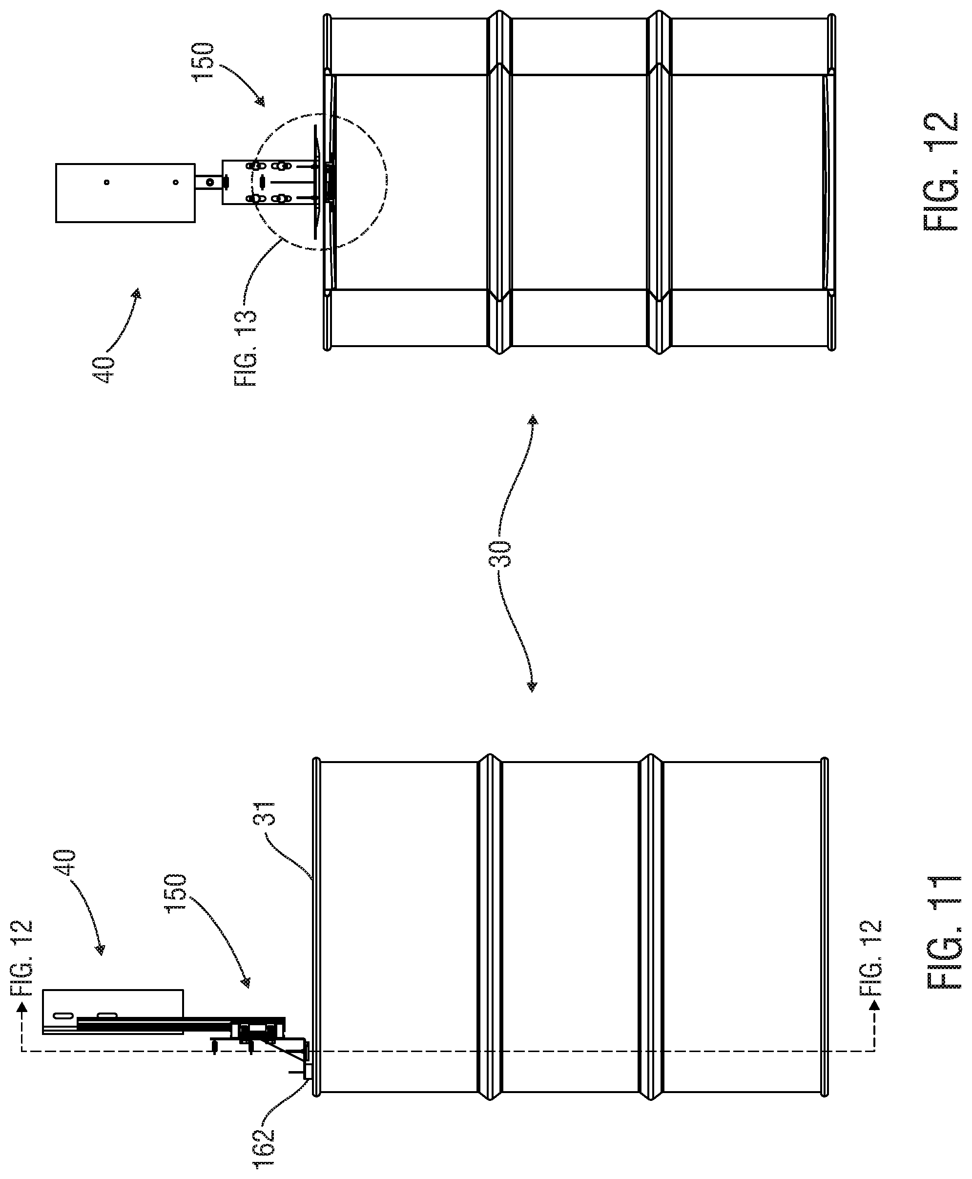 Patent US11780614 Figure 10 – Systems, apparatus and methods for engaging a cap releasably secured in a container