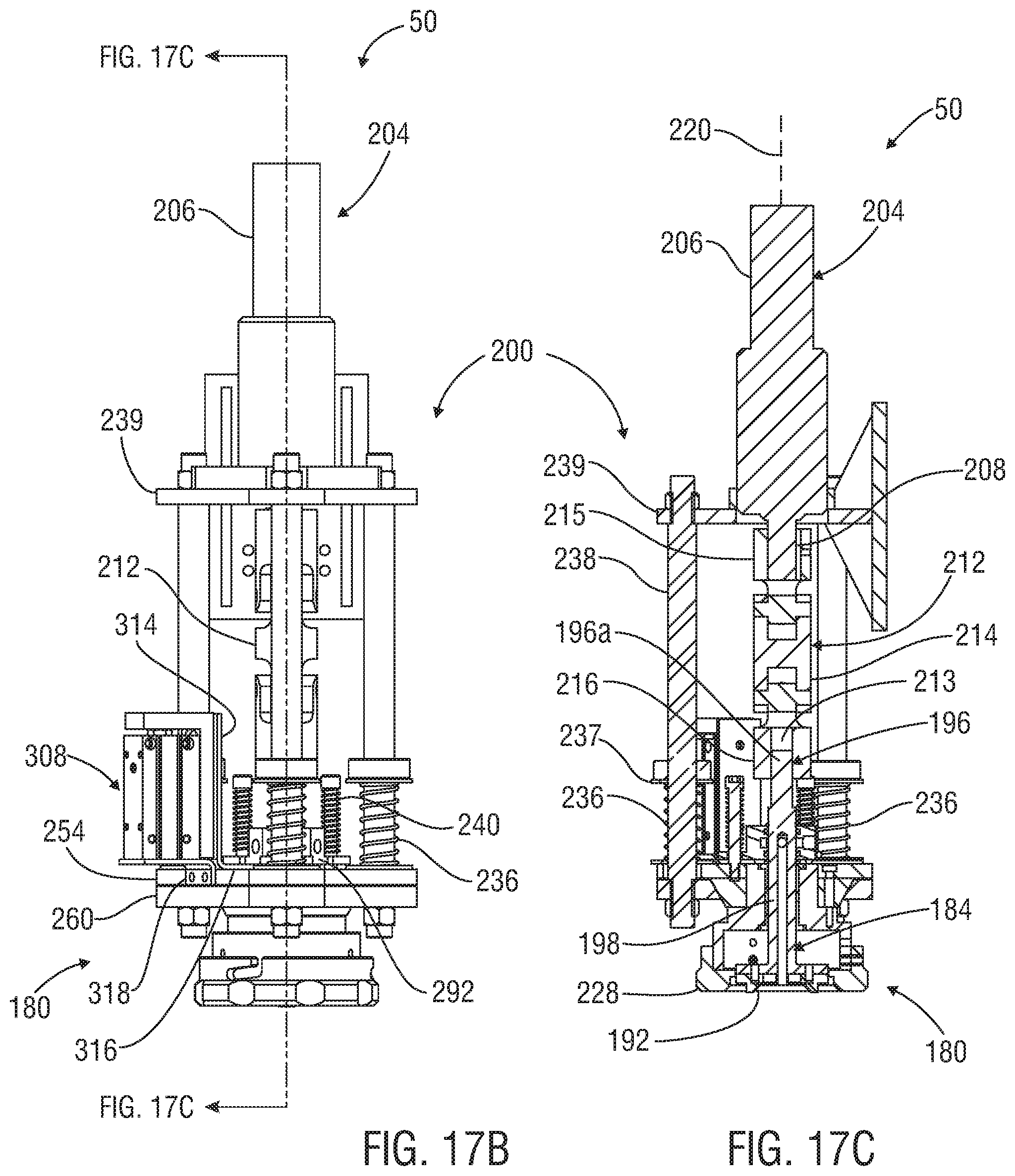 Patent US11780614 Figure 14 – Systems, apparatus and methods for engaging a cap releasably secured in a container