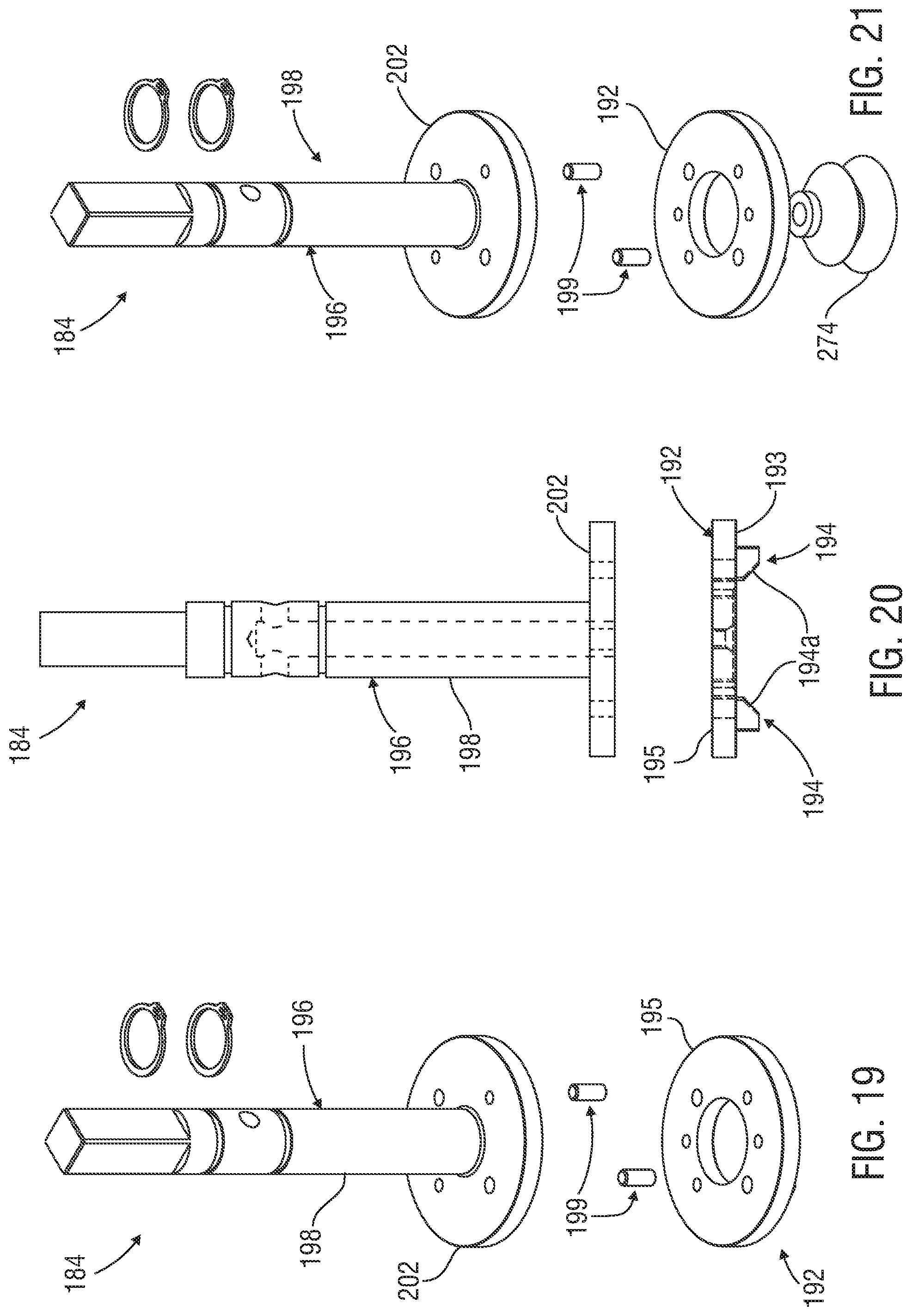 Patent US11780614 Figure 16 – Systems, apparatus and methods for engaging a cap releasably secured in a container